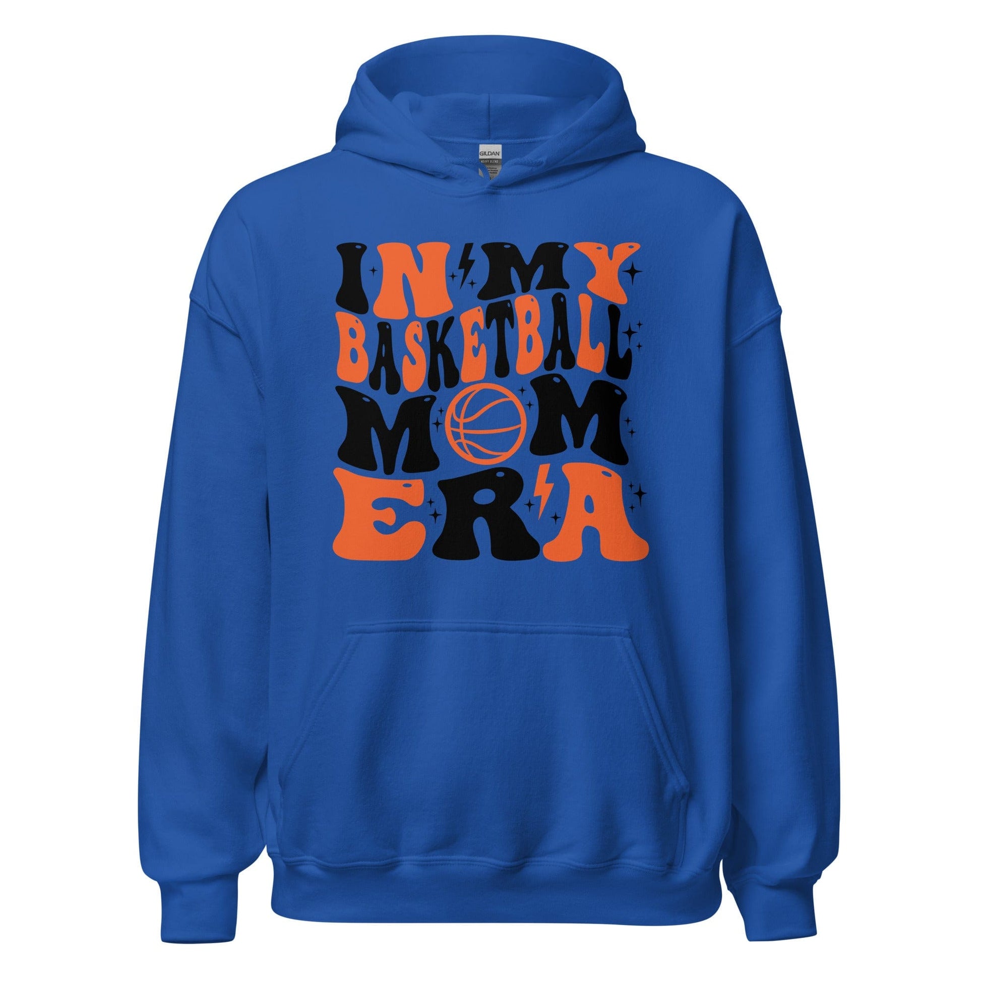 In My Basketball Mom Era Hoodie Royal / S Spirit Gear Collective Hoodie