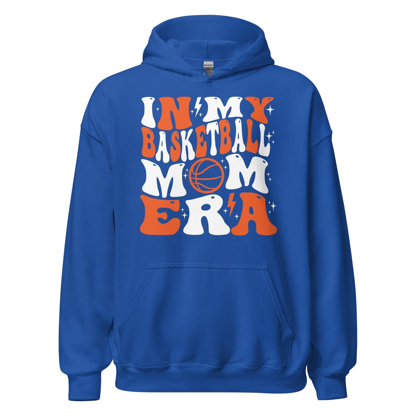 In My Basketball Mom Era Hoodie Royal / S Spirit Gear Collective Hoodie