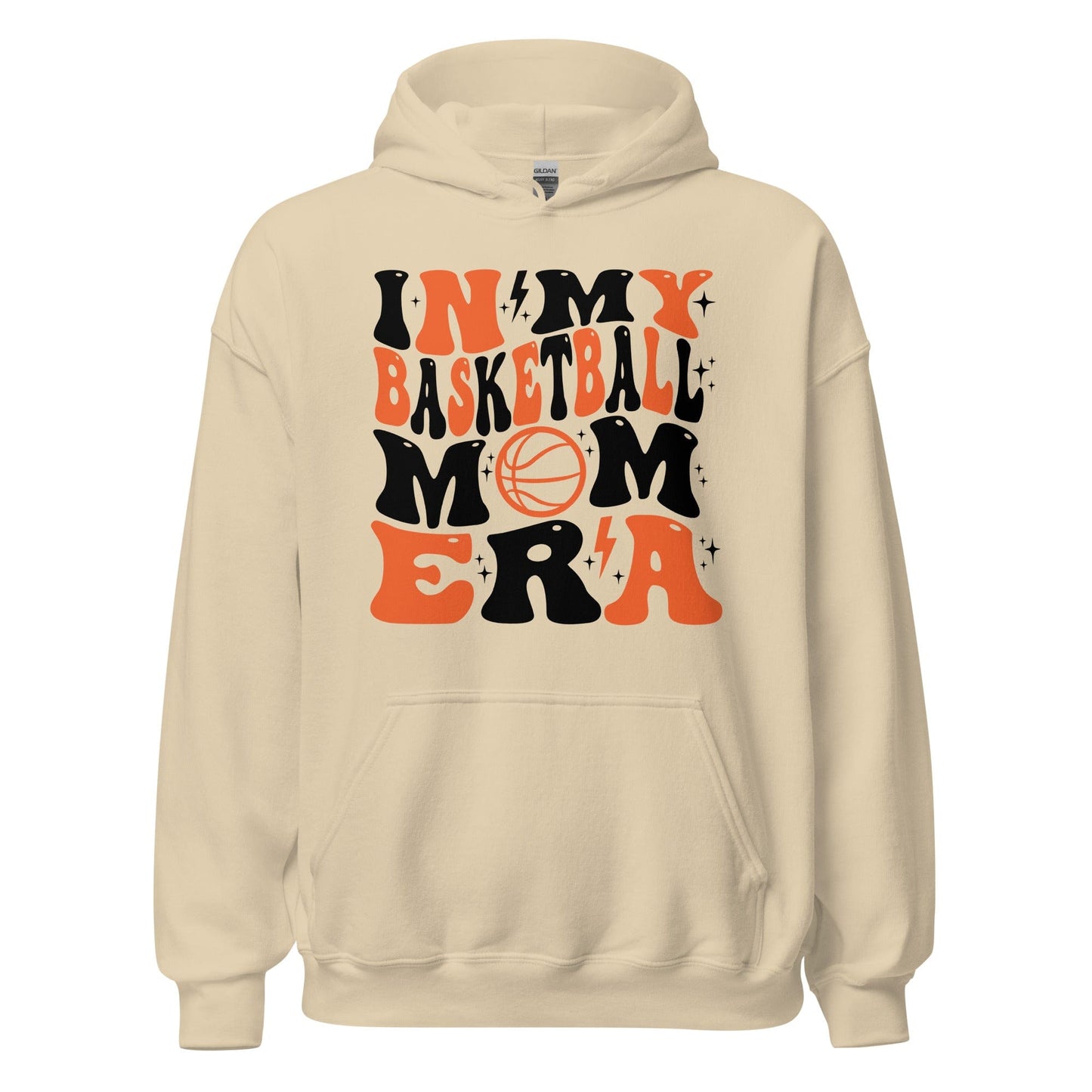 In My Basketball Mom Era Hoodie Sand / S Spirit Gear Collective Hoodie