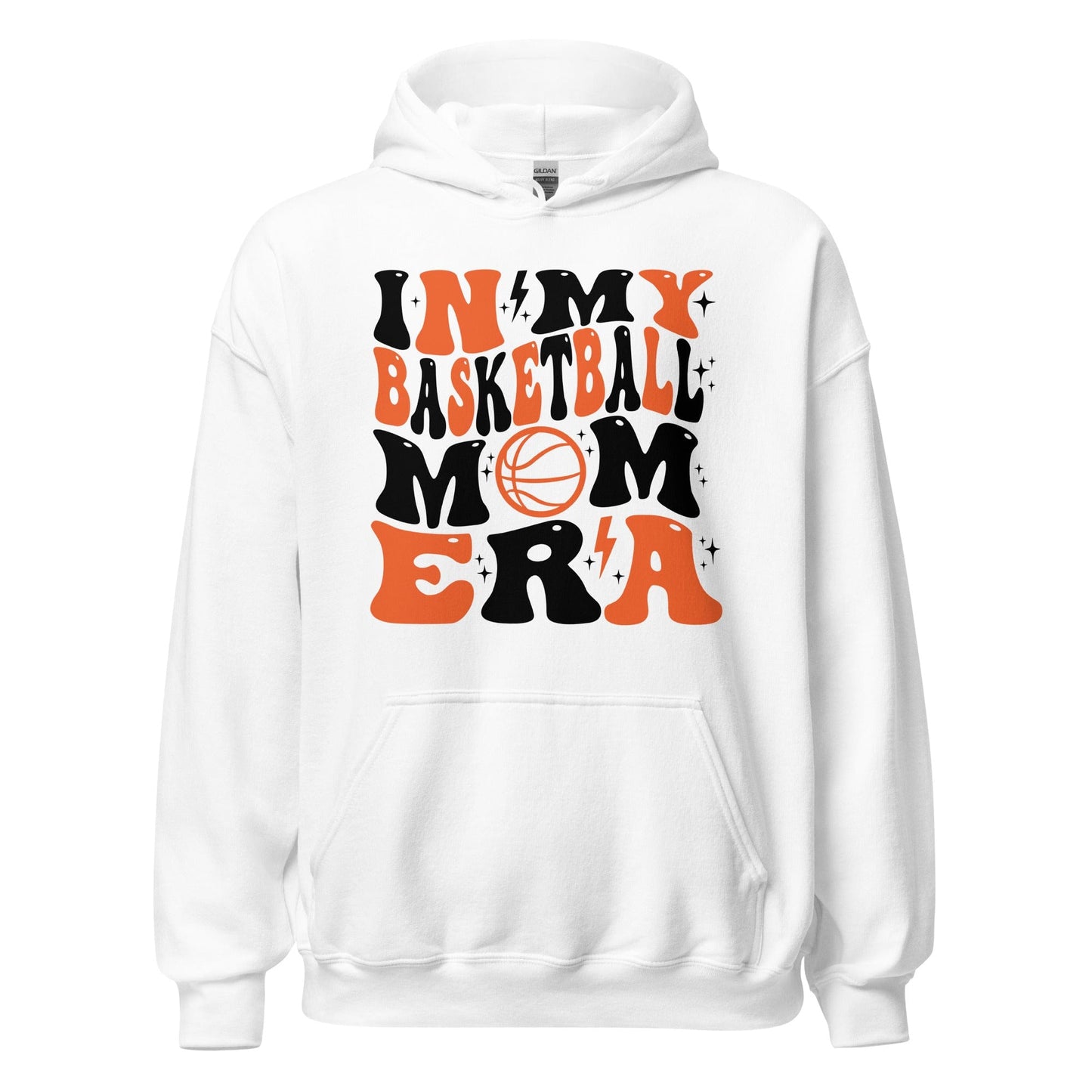 In My Basketball Mom Era Hoodie White / S Spirit Gear Collective Hoodie