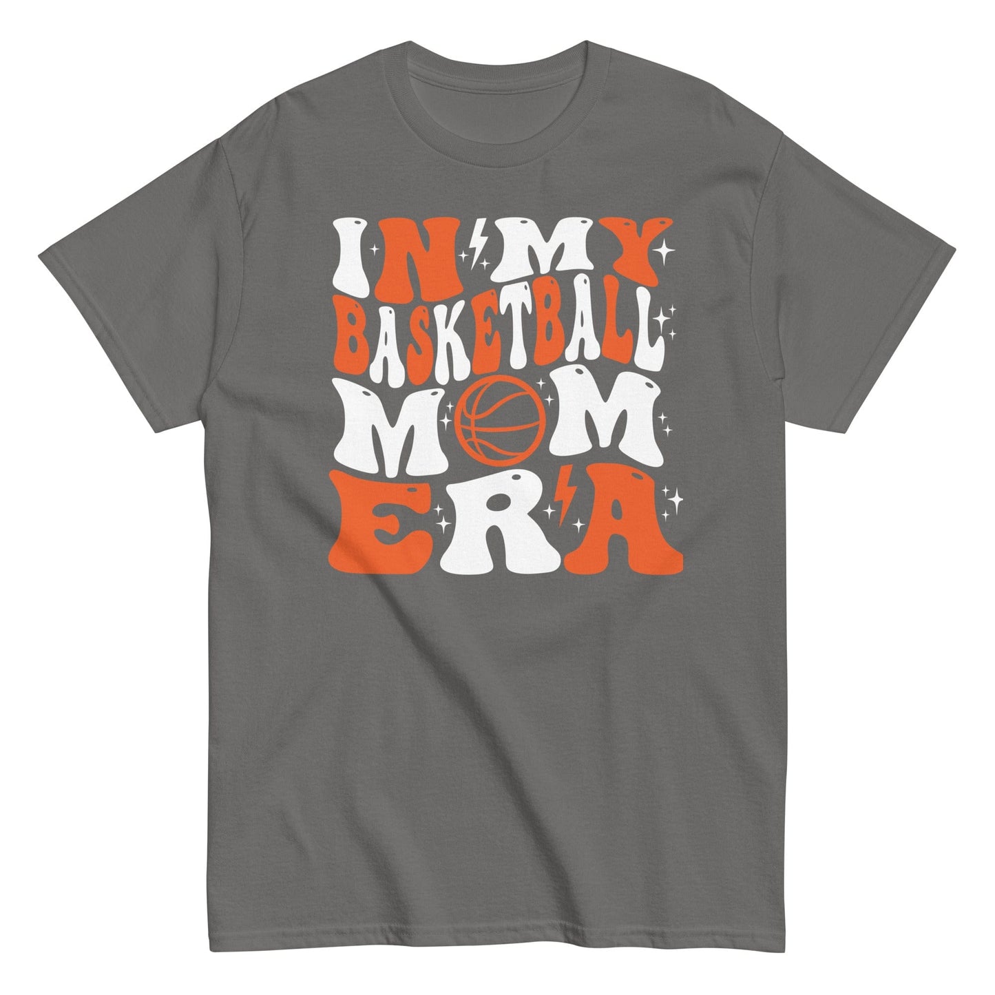 In My Basketball Mom Era Shirt Charcoal / S Spirit Gear Collective T-Shirt