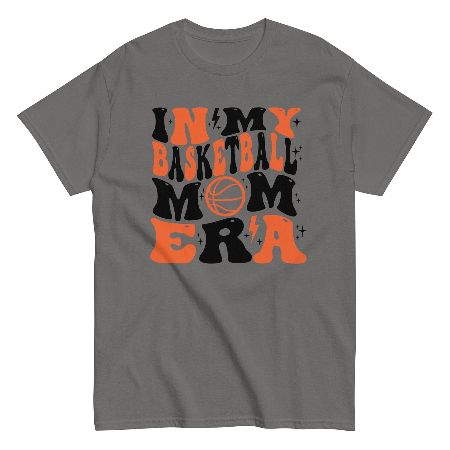 In My Basketball Mom Era Shirt Charcoal / S Spirit Gear Collective T-Shirt