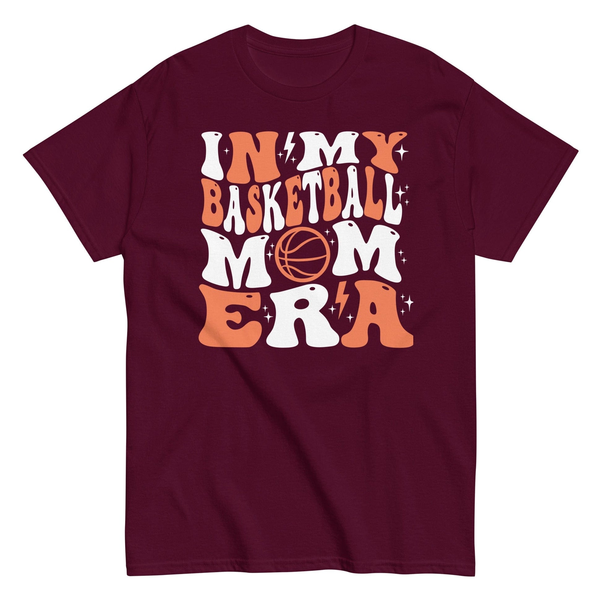 In My Basketball Mom Era Shirt Maroon / S Spirit Gear Collective T-Shirt