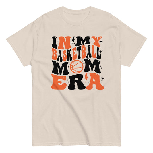 In My Basketball Mom Era Shirt Natural / S Spirit Gear Collective T-Shirt