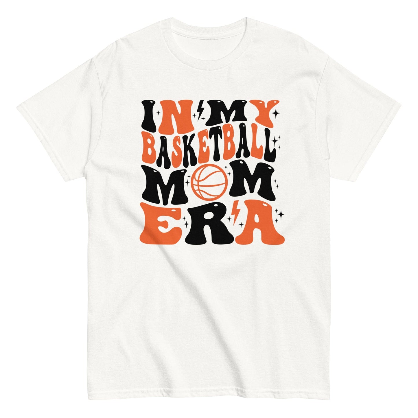 In My Basketball Mom Era Shirt White / S Spirit Gear Collective T-Shirt