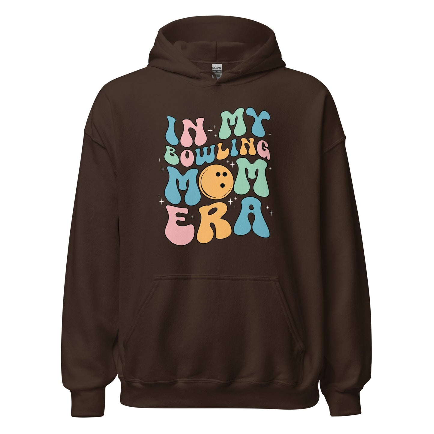 In My Bowling Mom Era Hoodie Dark Chocolate / S Spirit Gear Collective Hoodie