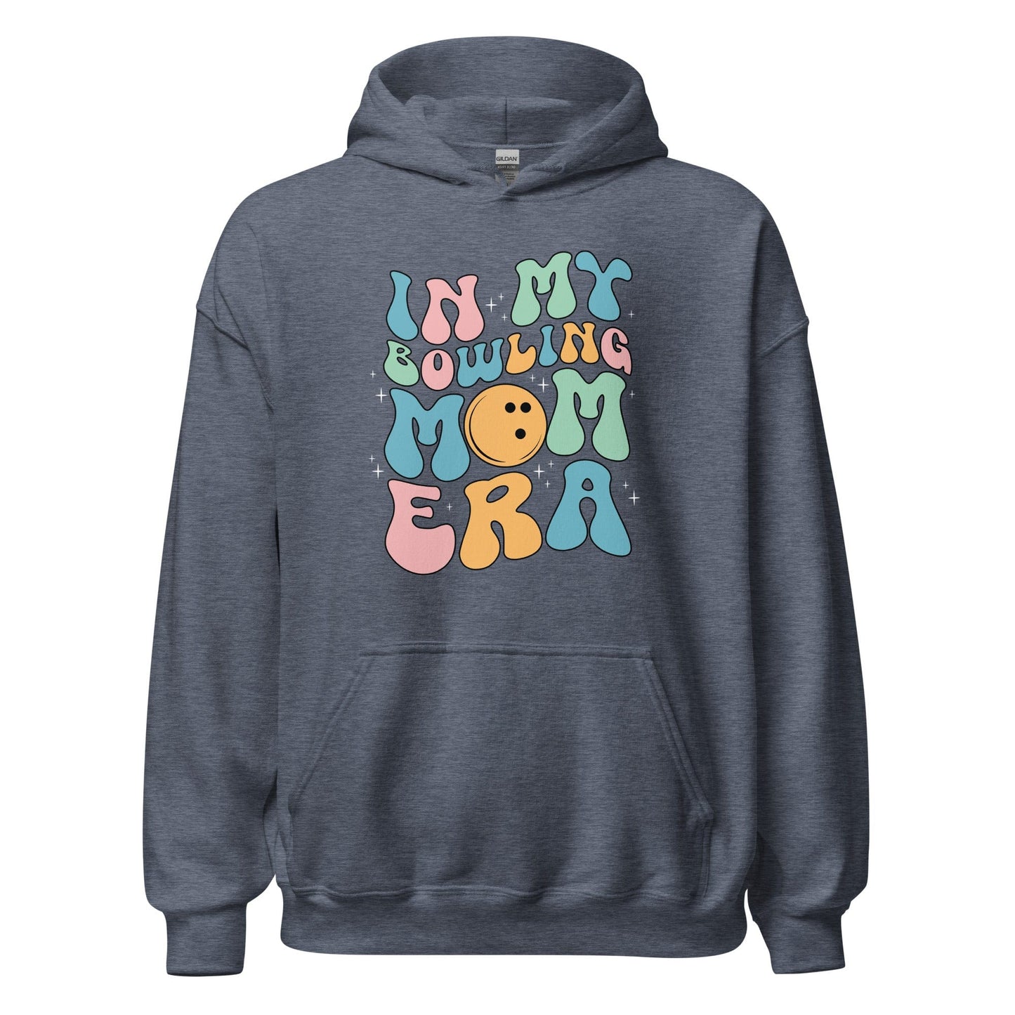 In My Bowling Mom Era Hoodie Heather Sport Dark Navy / S Spirit Gear Collective Hoodie