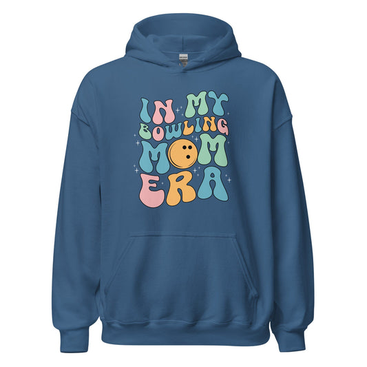 In My Bowling Mom Era Hoodie Indigo Blue / S Spirit Gear Collective Hoodie