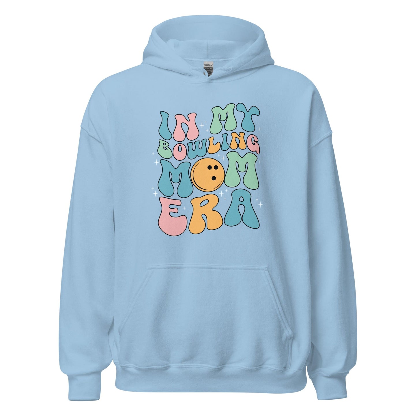 In My Bowling Mom Era Hoodie Light Blue / S Spirit Gear Collective Hoodie