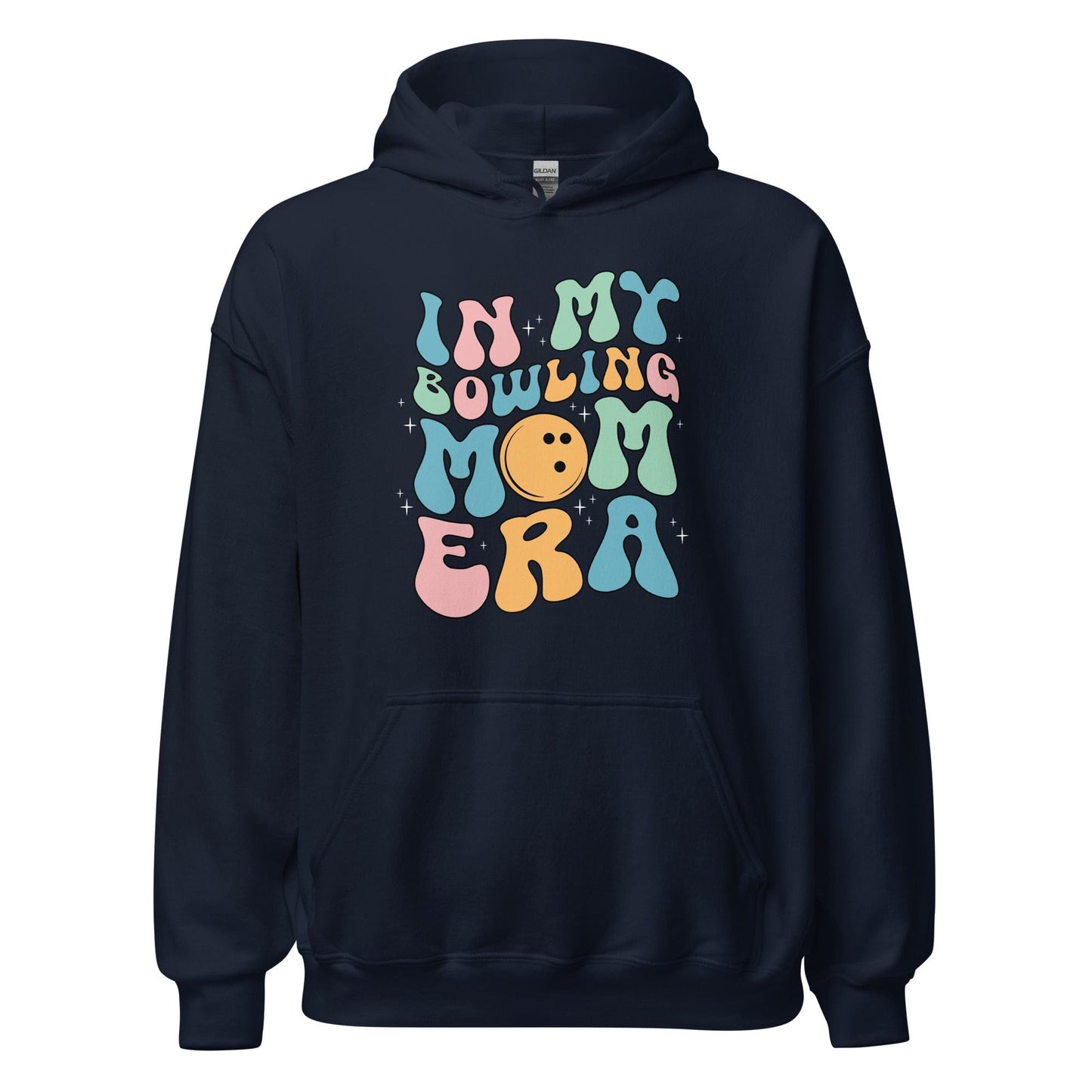 In My Bowling Mom Era Hoodie Navy / S Spirit Gear Collective Hoodie