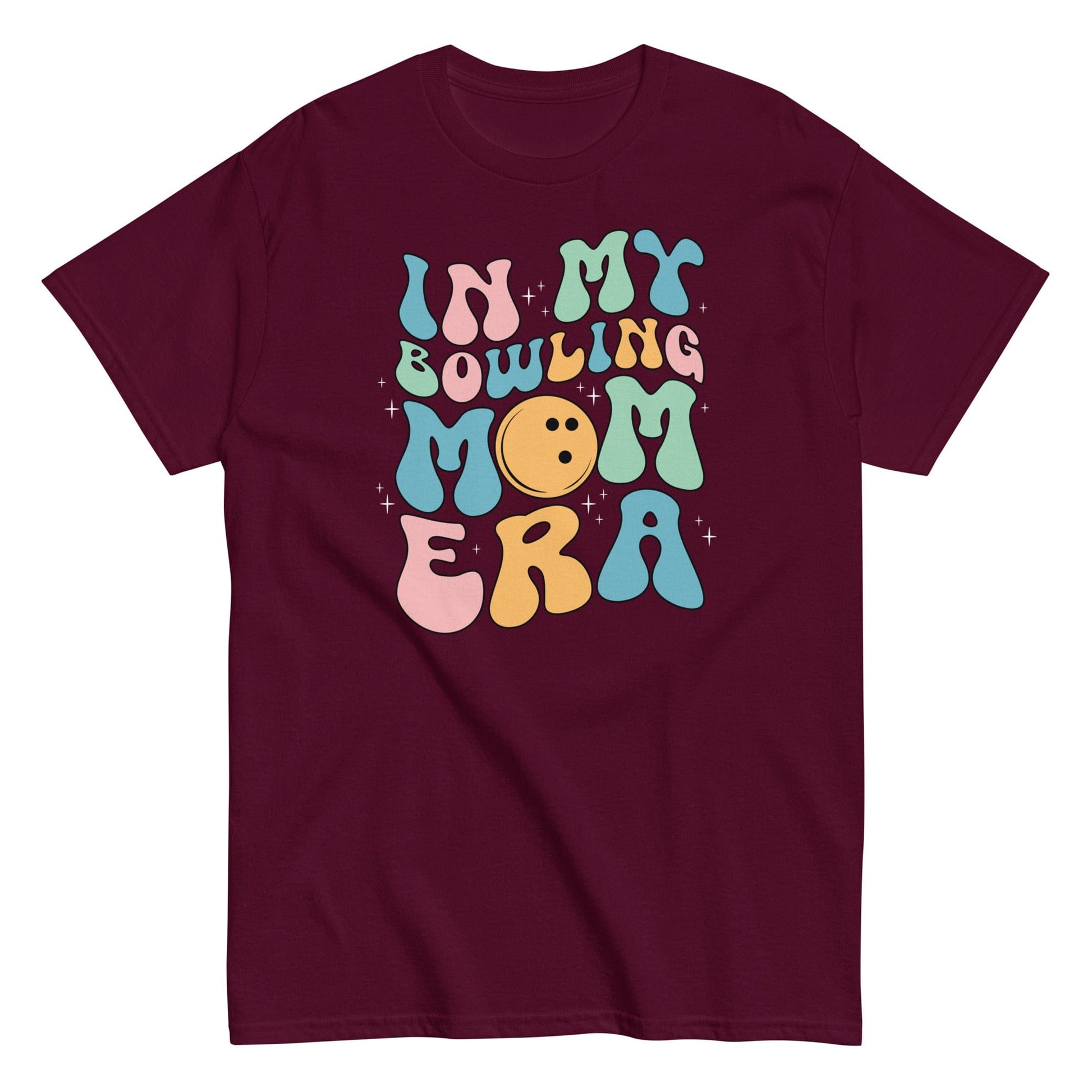 In My Bowling Mom Era Shirt Maroon / S Spirit Gear Collective T-Shirt