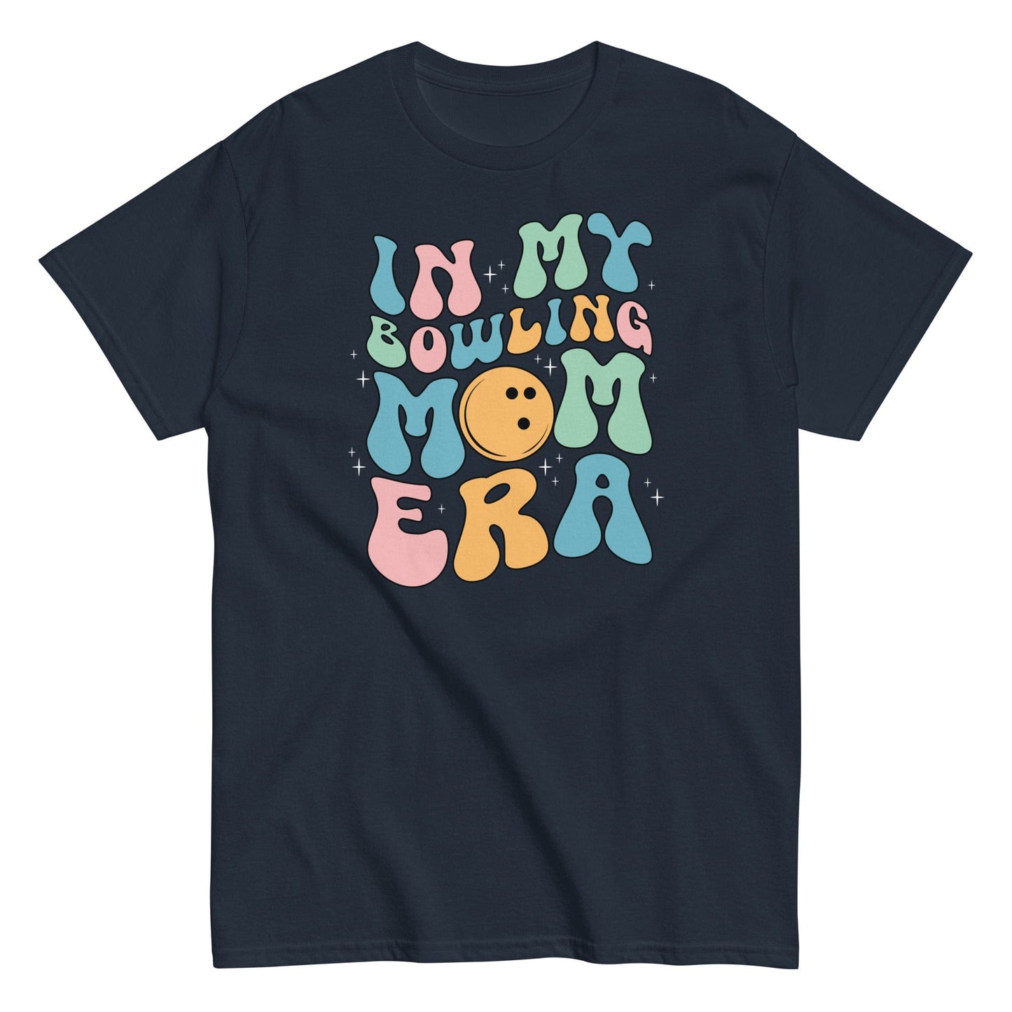 In My Bowling Mom Era Shirt Navy / S Spirit Gear Collective T-Shirt