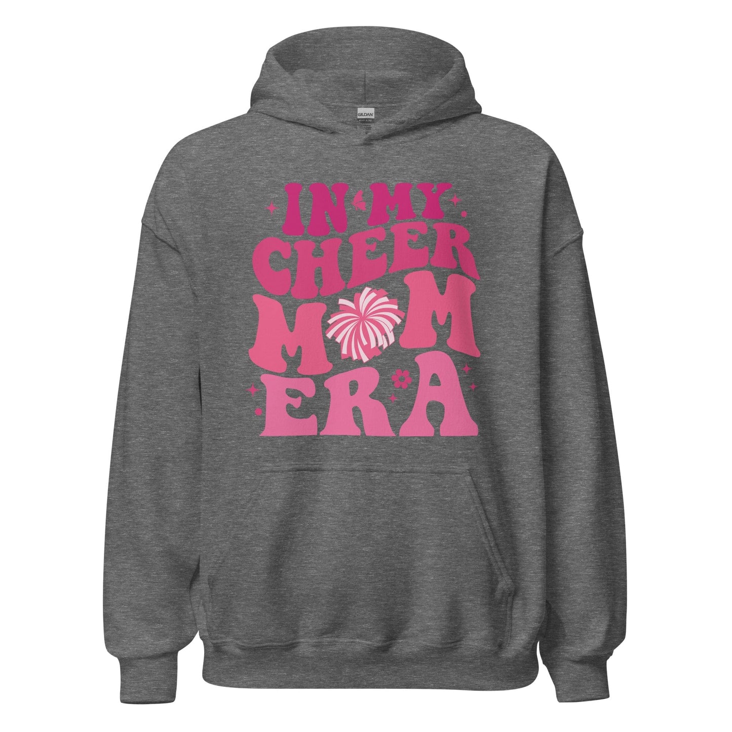 In My Cheer Mom Era Hoodie Graphite Heather / S Spirit Gear Collective Hoodie