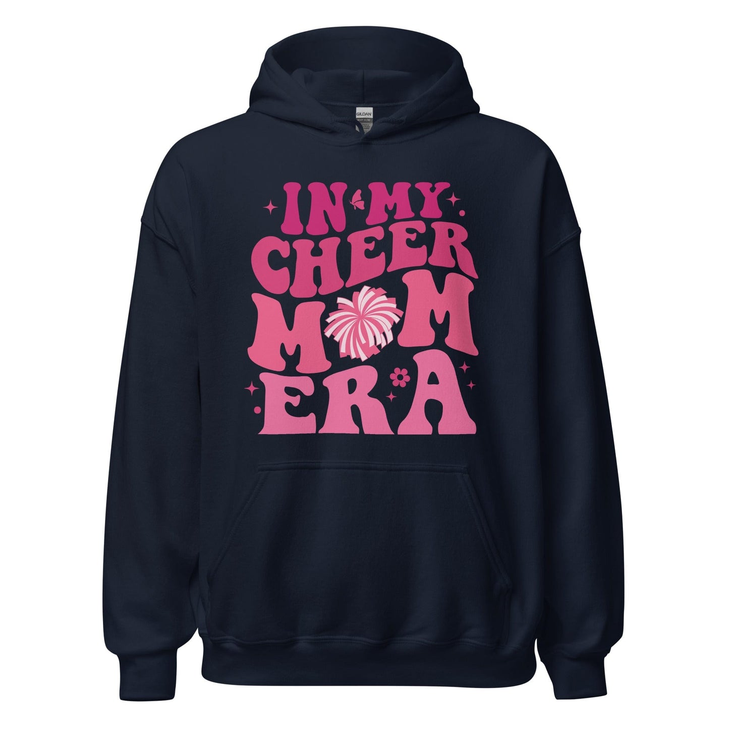 In My Cheer Mom Era Hoodie Navy / S Spirit Gear Collective Hoodie