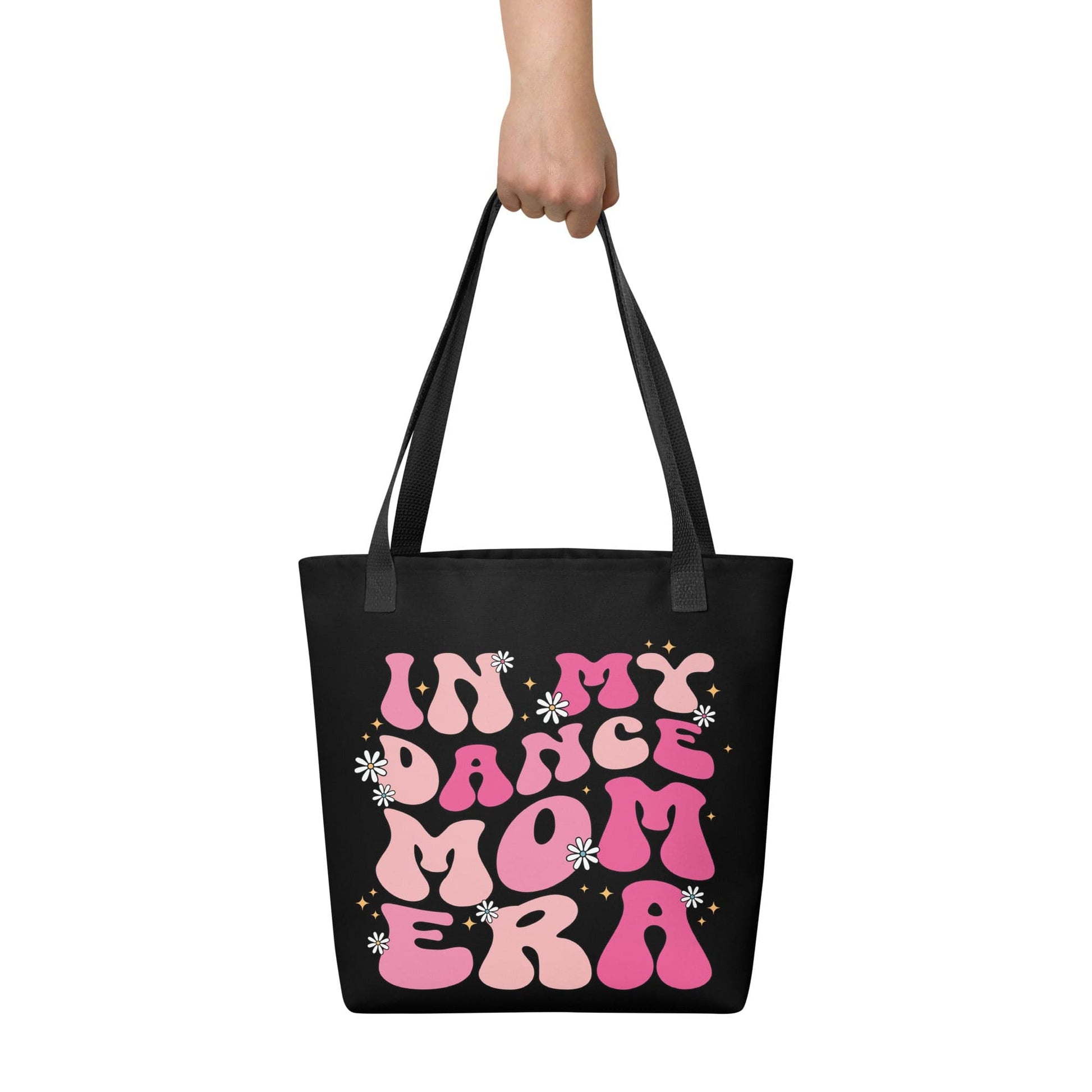 In My Dance Mom Era – Black Tote Bag Spirit Gear Collective tote bag