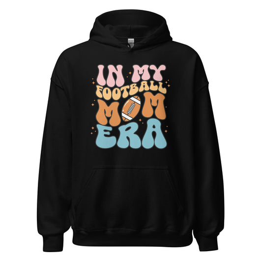 In My Football Mom Era Hoodie (Colorful) Black / S Spirit Gear Collective T-Shirt