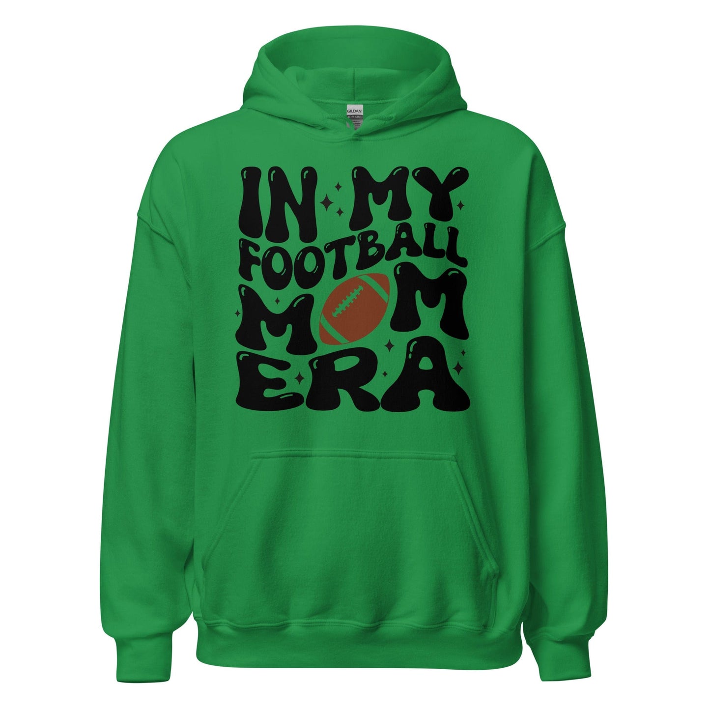 In My Football Mom Era Hoodie Irish Green / S Spirit Gear Collective Hoodie