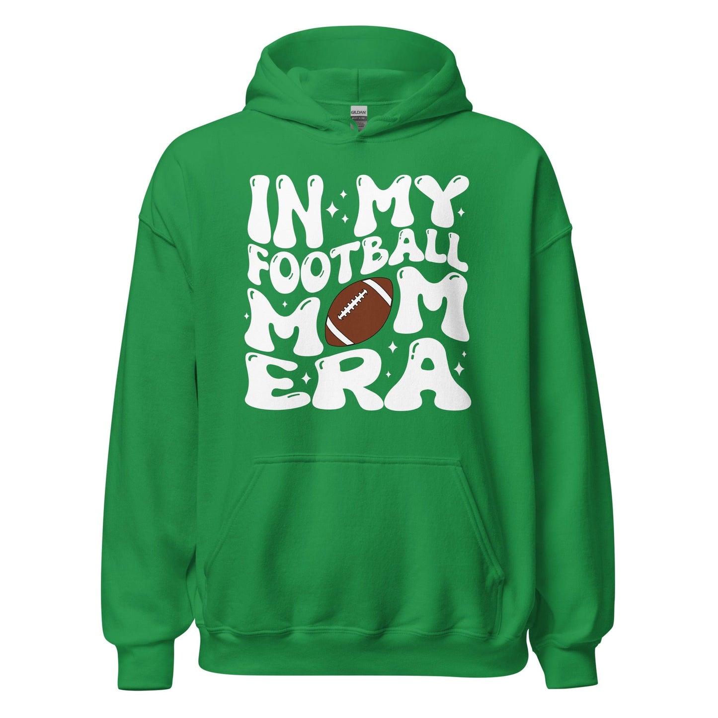 In My Football Mom Era Hoodie Irish Green / S Spirit Gear Collective Hoodie