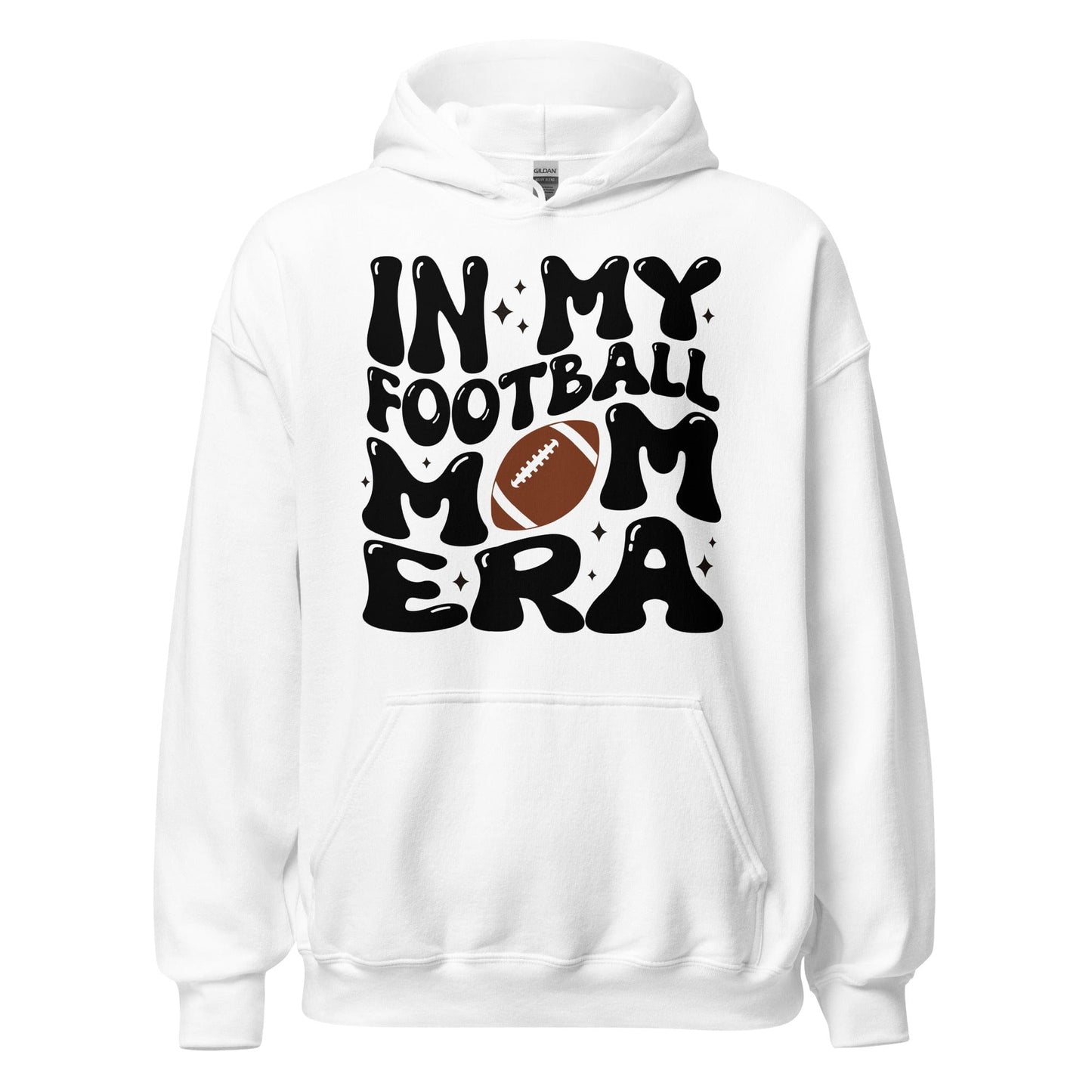 In My Football Mom Era Hoodie White / S Spirit Gear Collective Hoodie