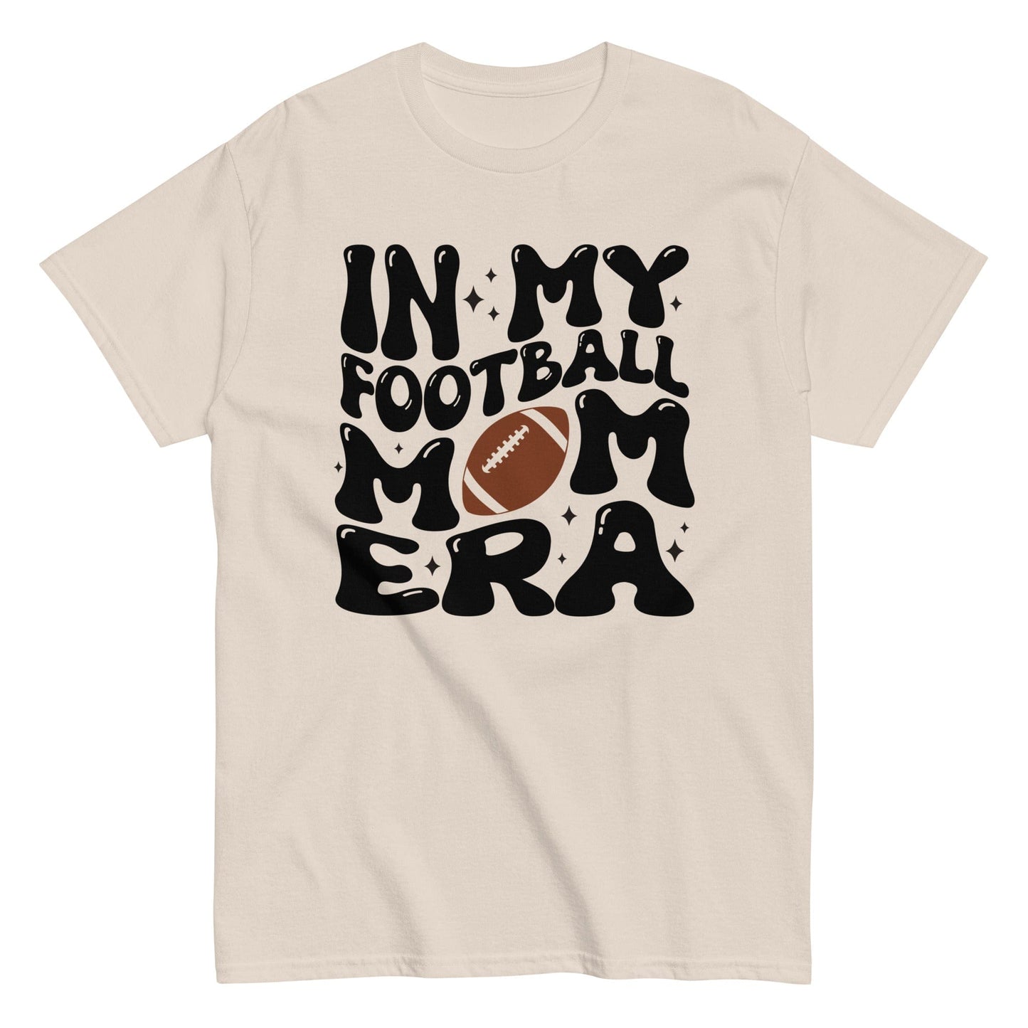 In My Football Mom Era Shirt Natural / S Spirit Gear Collective T-Shirt