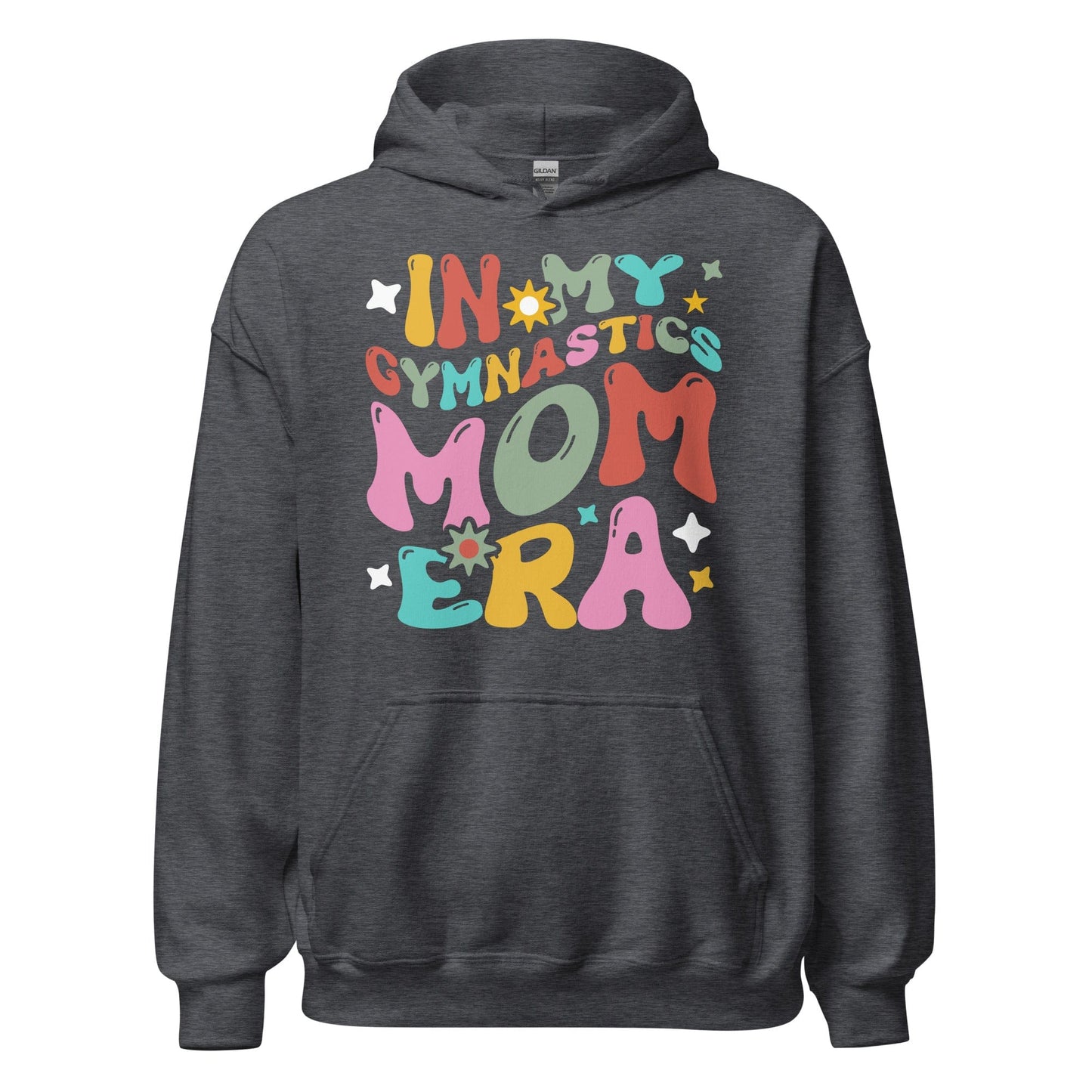 In My Gymnastics Mom Era Hoodie Dark Heather / S Spirit Gear Collective Hoodie