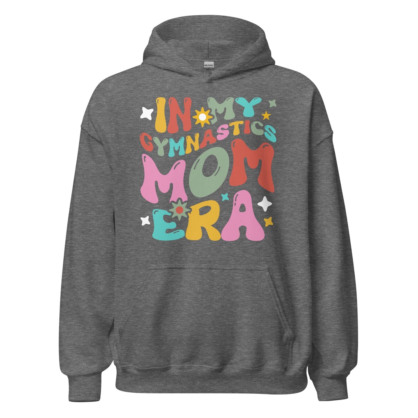 In My Gymnastics Mom Era Hoodie Graphite Heather / S Spirit Gear Collective Hoodie