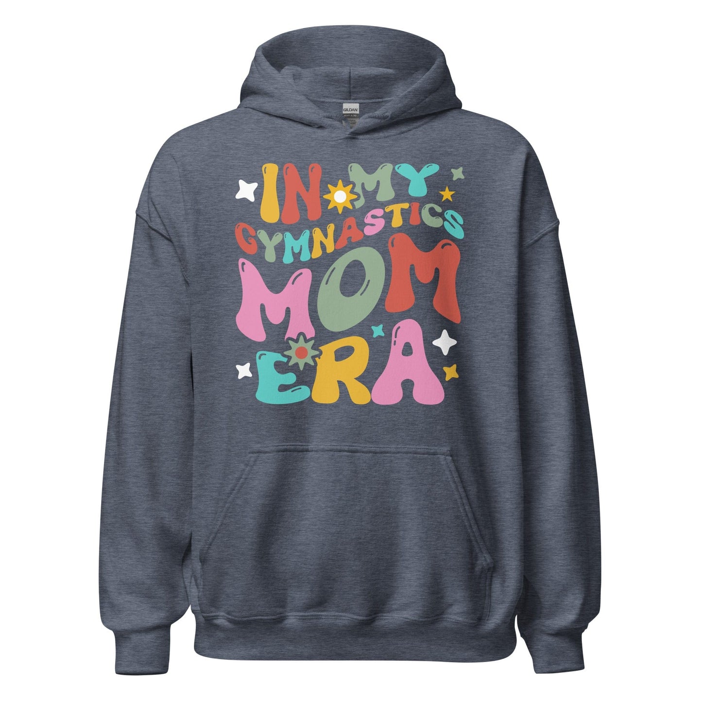 In My Gymnastics Mom Era Hoodie Heather Sport Dark Navy / S Spirit Gear Collective Hoodie