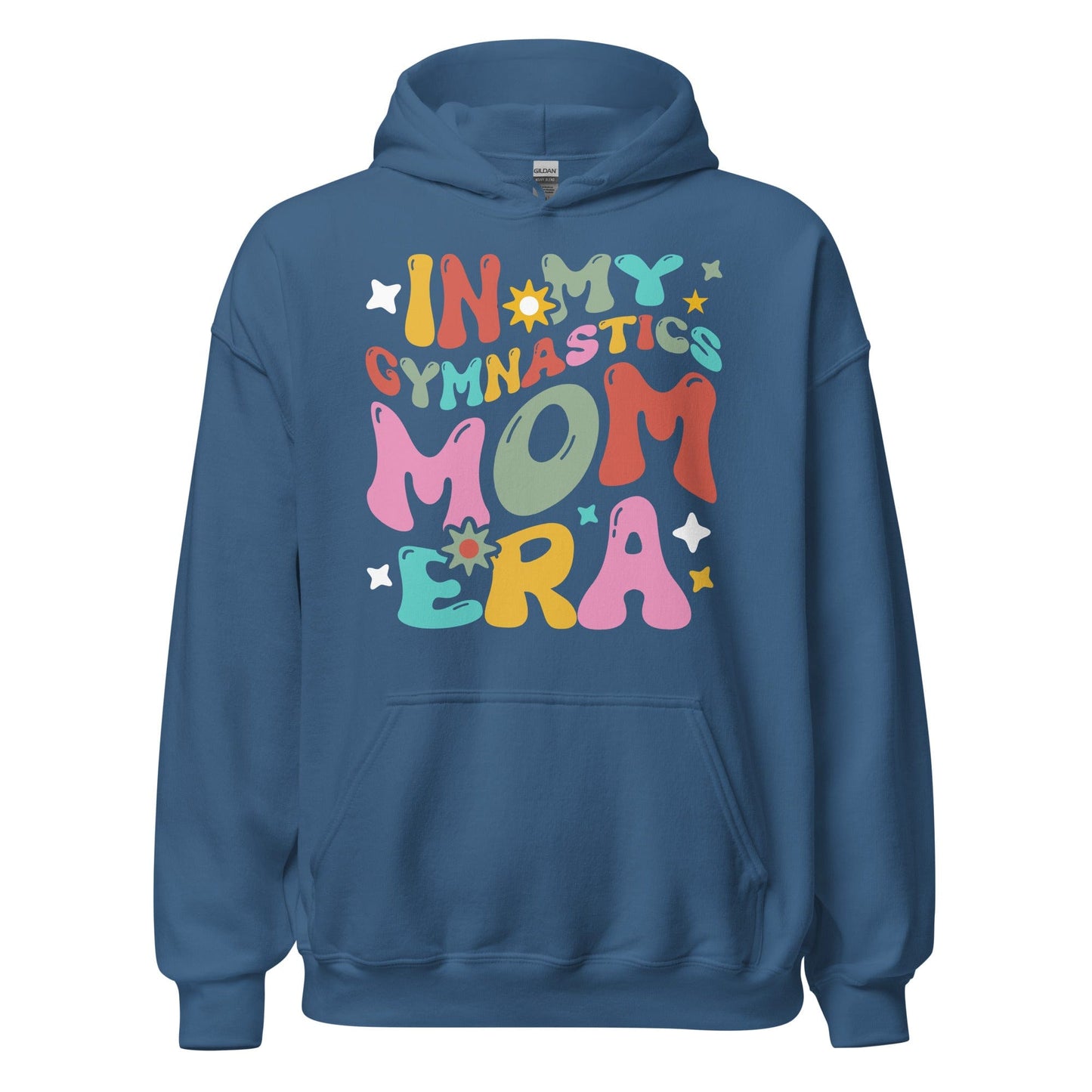 In My Gymnastics Mom Era Hoodie Indigo Blue / S Spirit Gear Collective Hoodie