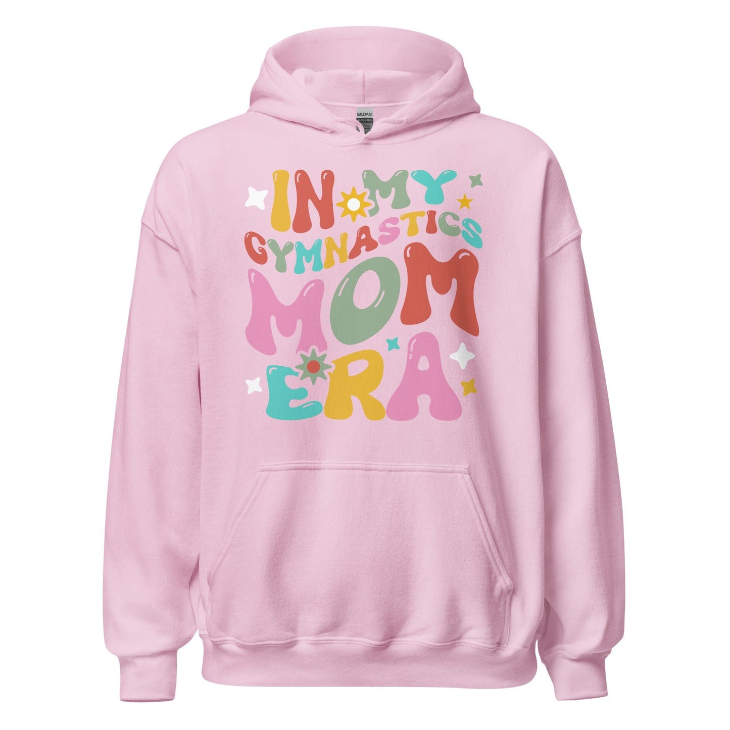 In My Gymnastics Mom Era Hoodie Light Pink / S Spirit Gear Collective Hoodie