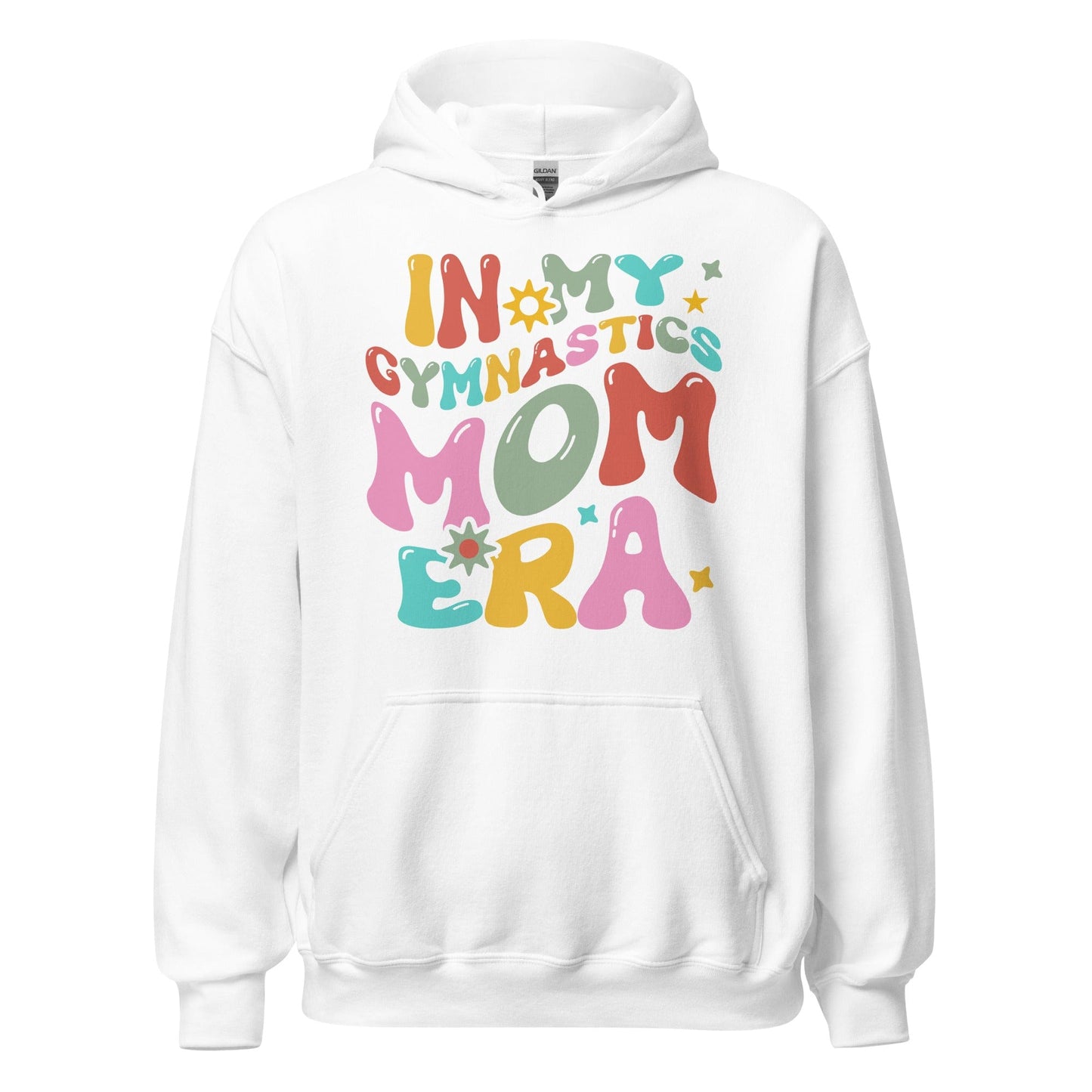 In My Gymnastics Mom Era Hoodie White / S Spirit Gear Collective Hoodie