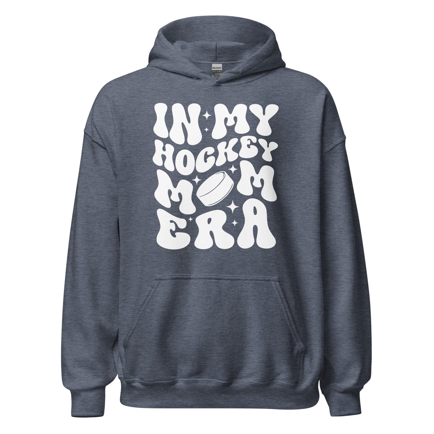 In My Hockey Mom Era Hoodie Heather Sport Dark Navy / S Spirit Gear Collective Hoodie