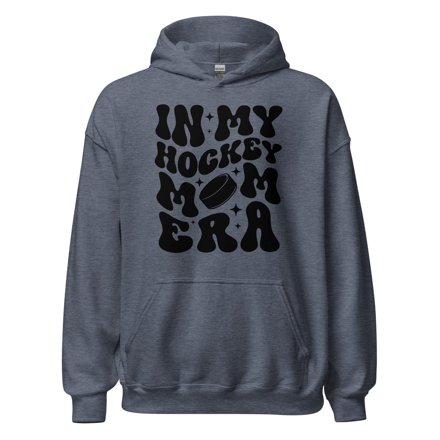 In My Hockey Mom Era Hoodie Heather Sport Dark Navy / S Spirit Gear Collective Hoodie