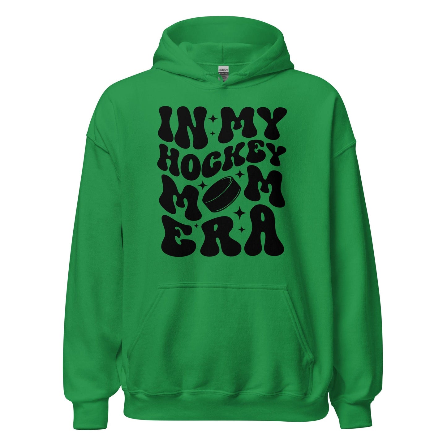 In My Hockey Mom Era Hoodie Irish Green / S Spirit Gear Collective Hoodie