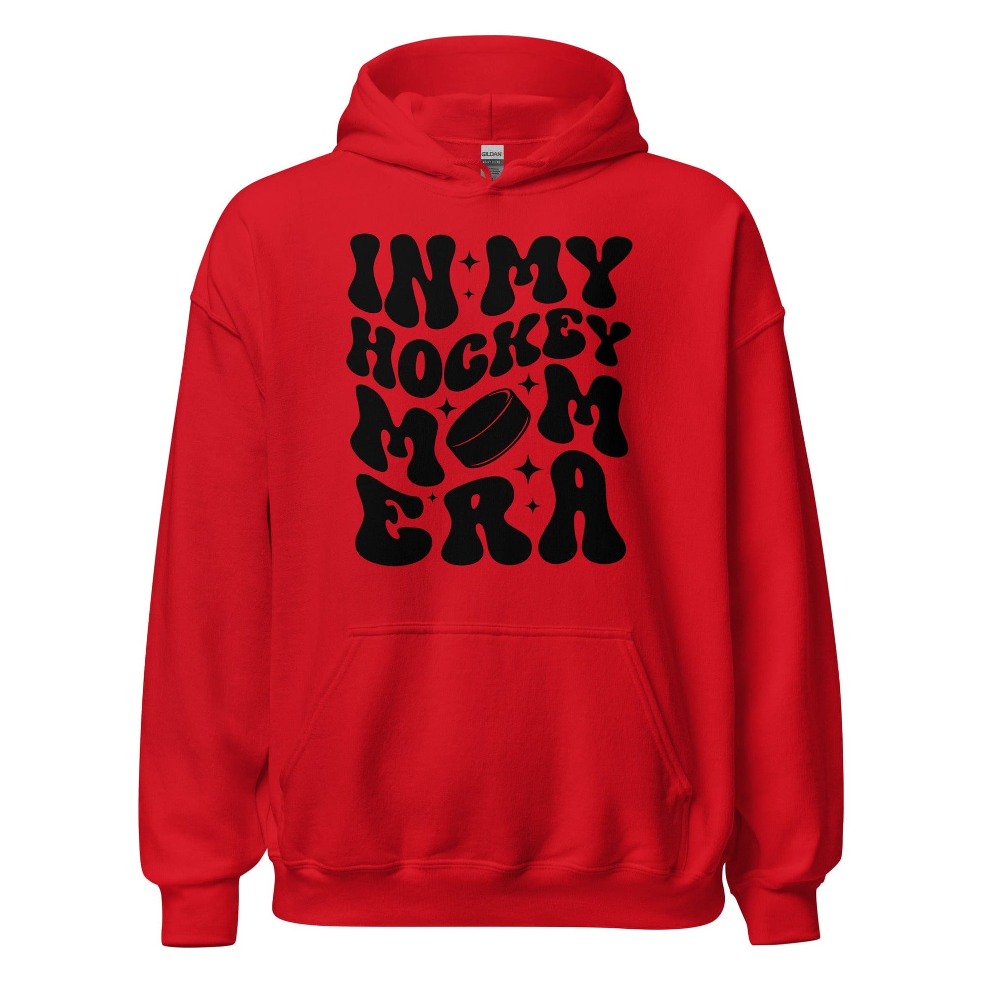 In My Hockey Mom Era Hoodie Red / S Spirit Gear Collective Hoodie