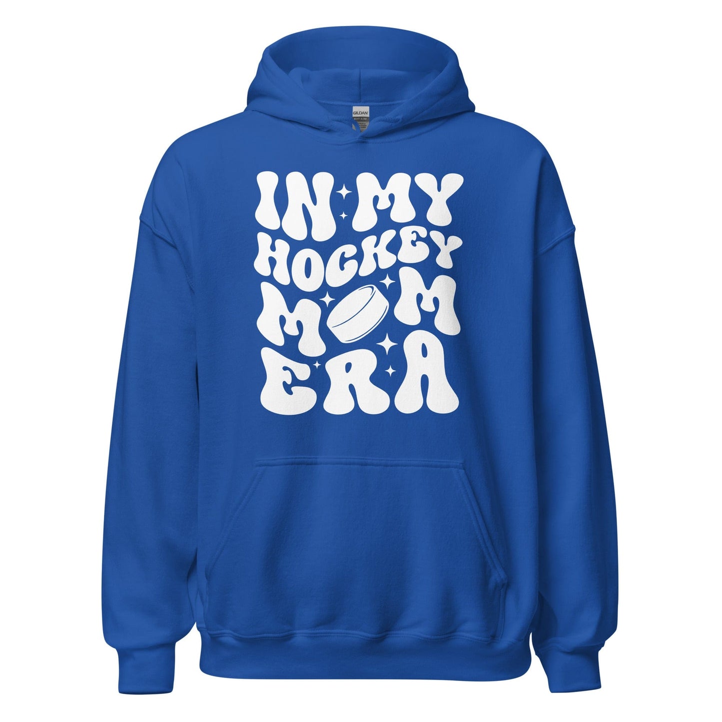 In My Hockey Mom Era Hoodie Royal / S Spirit Gear Collective Hoodie