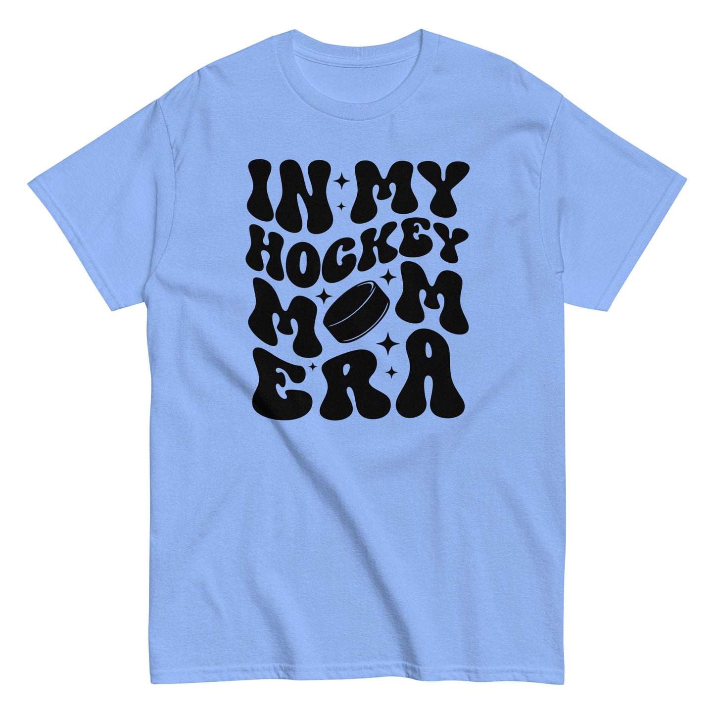 In My Hockey Mom Era Shirt Carolina Blue / S Spirit Gear Collective T-Shirt