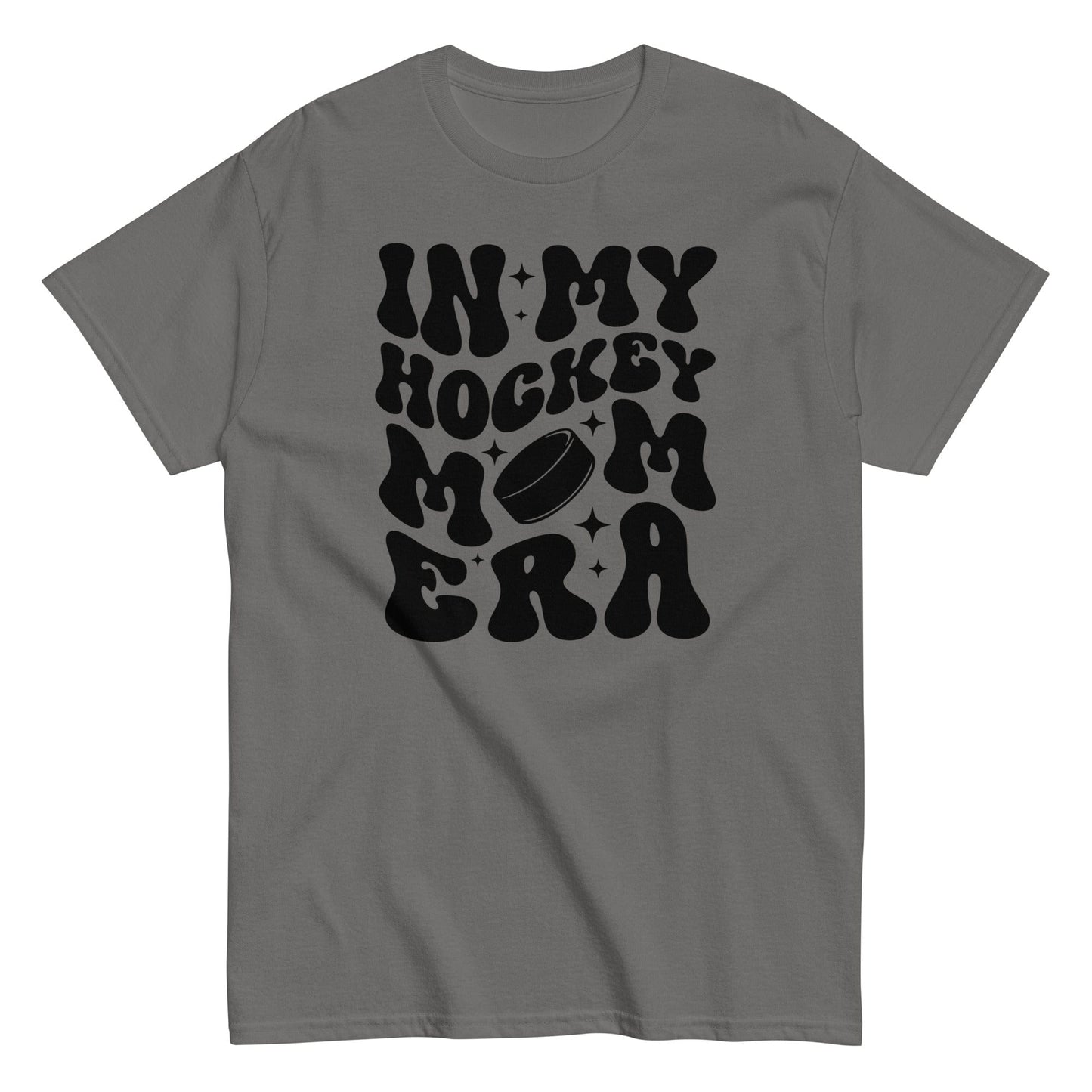 In My Hockey Mom Era Shirt Charcoal / S Spirit Gear Collective T-Shirt