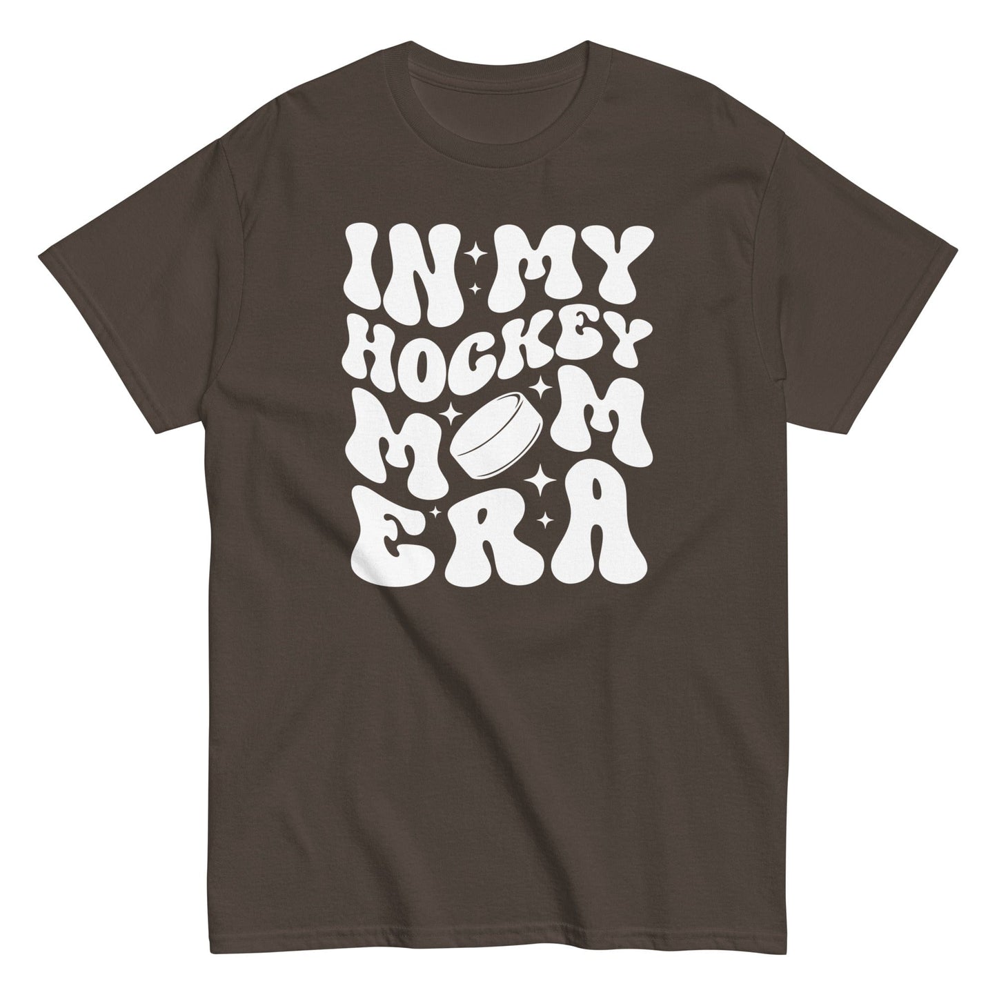 In My Hockey Mom Era Shirt Dark Chocolate / S Spirit Gear Collective T-Shirt