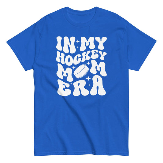 In My Hockey Mom Era Shirt Royal / S Spirit Gear Collective T-Shirt