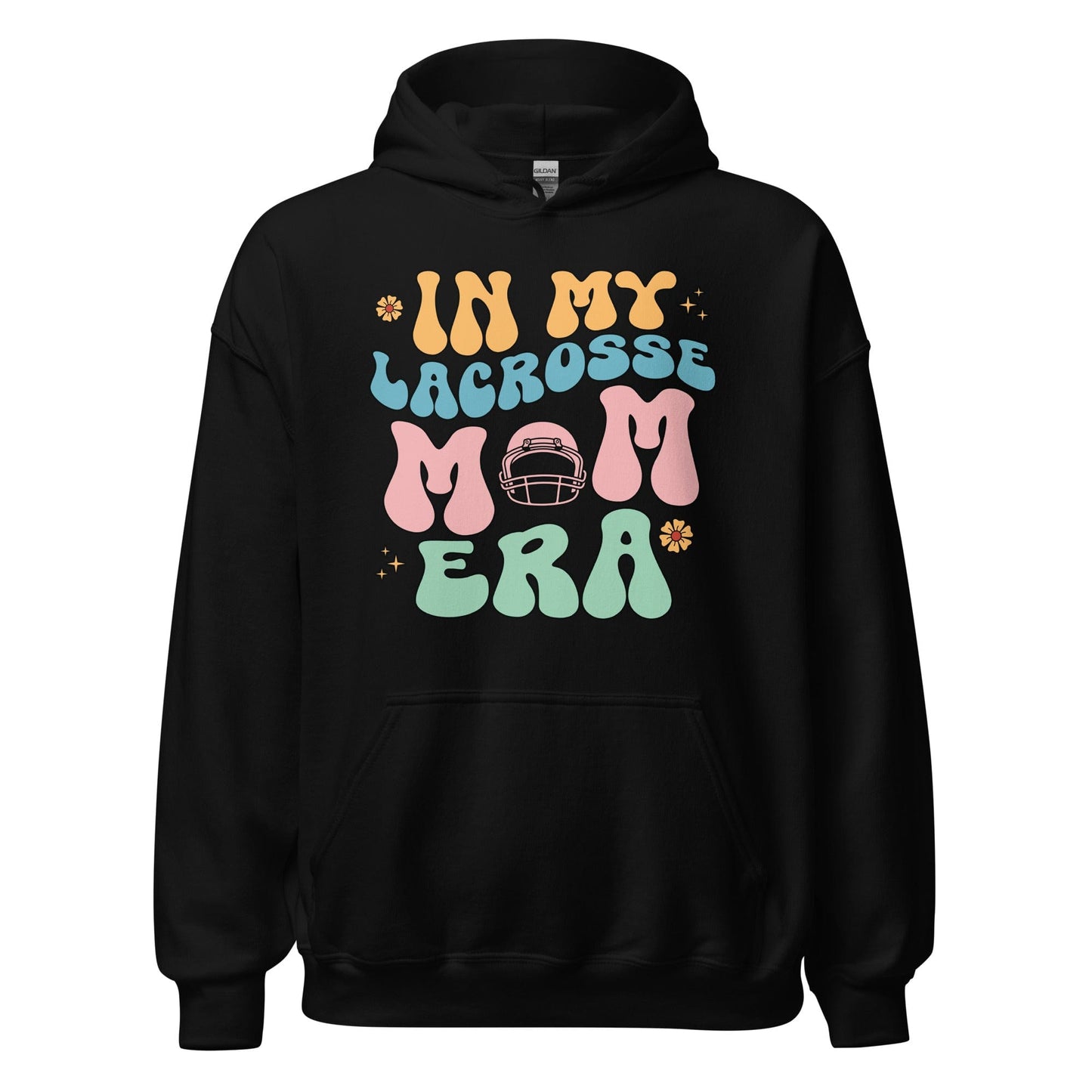 In My Lacrosse Mom Era Hoodie Black / S Spirit Gear Collective Hoodie