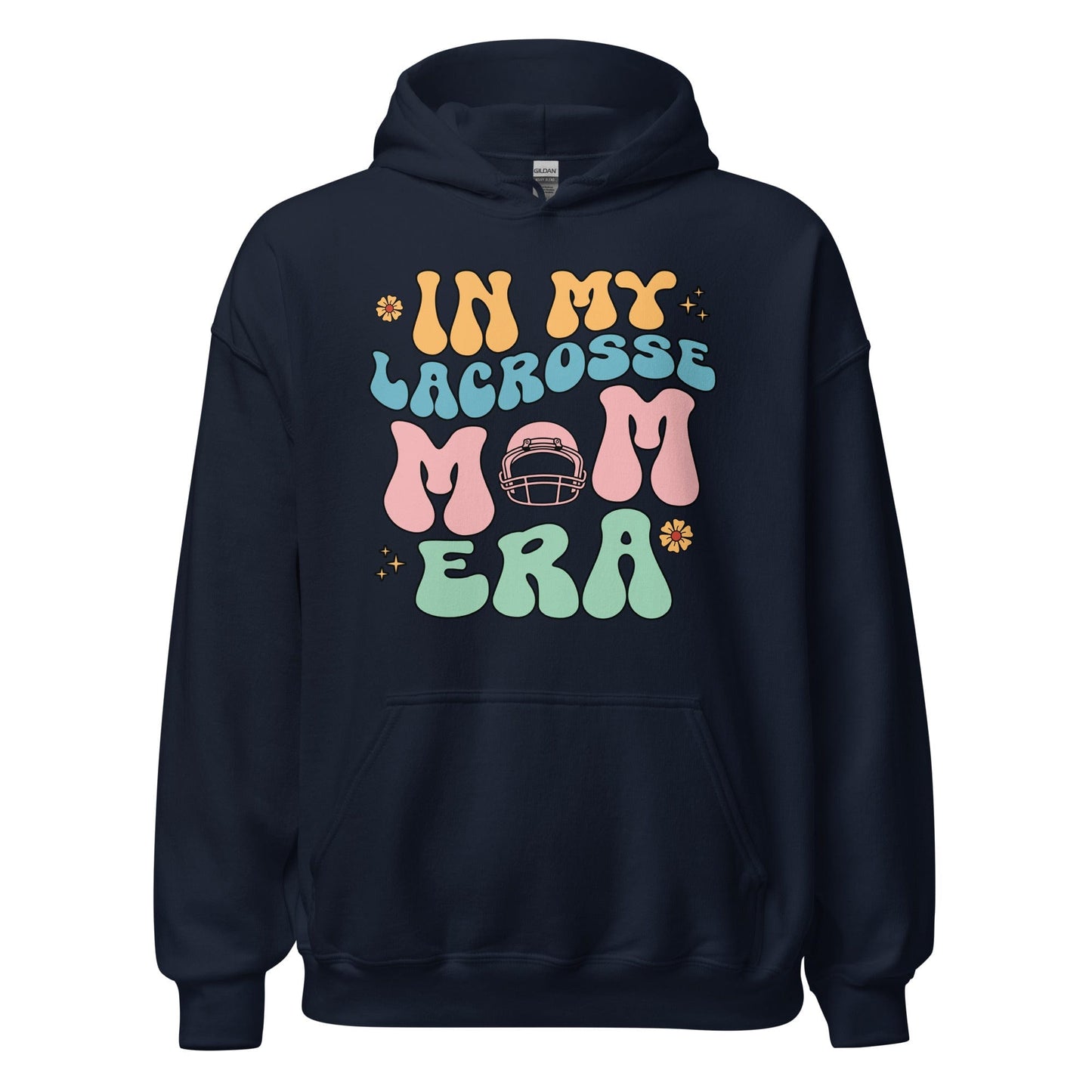 In My Lacrosse Mom Era Hoodie Navy / S Spirit Gear Collective Hoodie