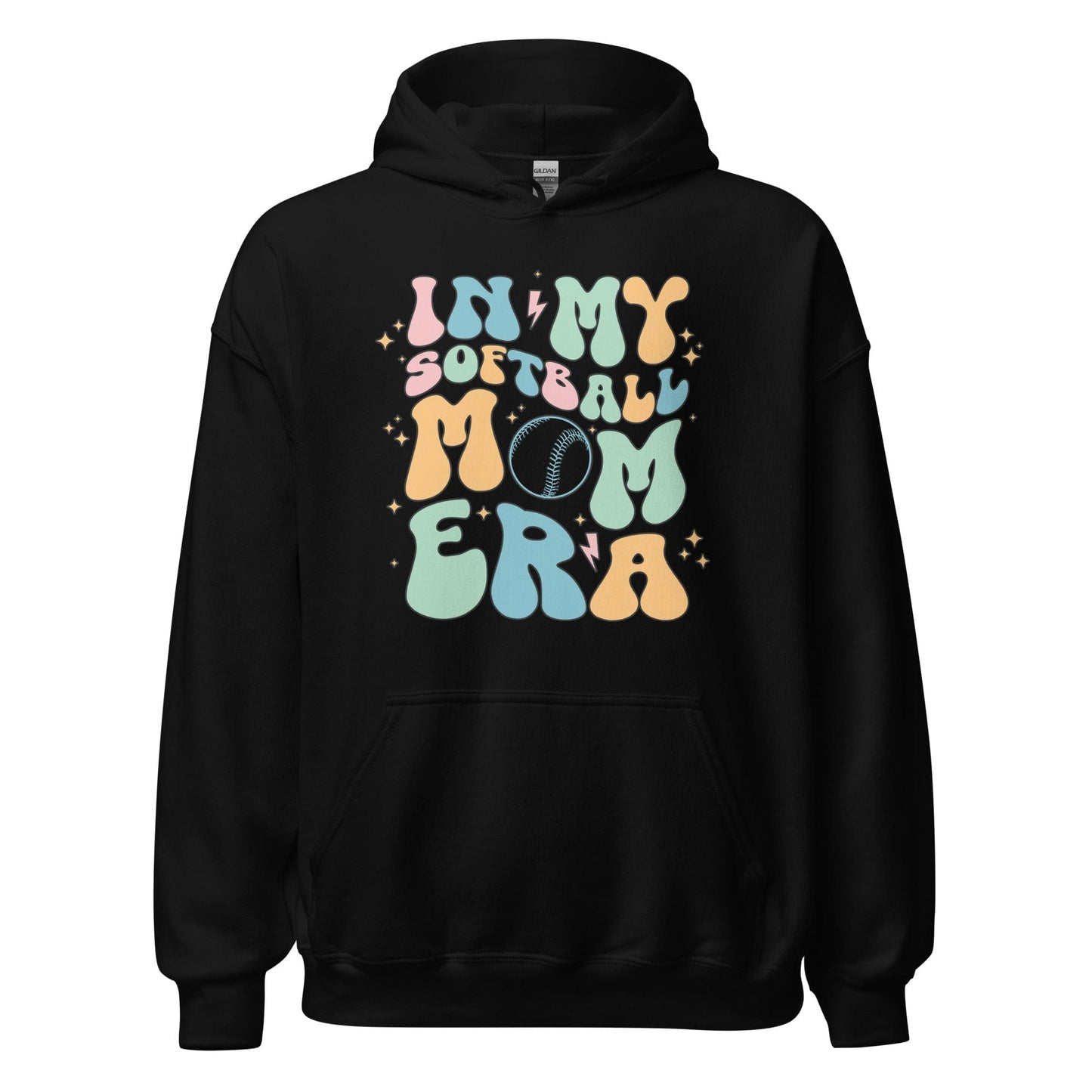 In My Softball Mom Hoodie Black / S Spirit Gear Collective Hoodie