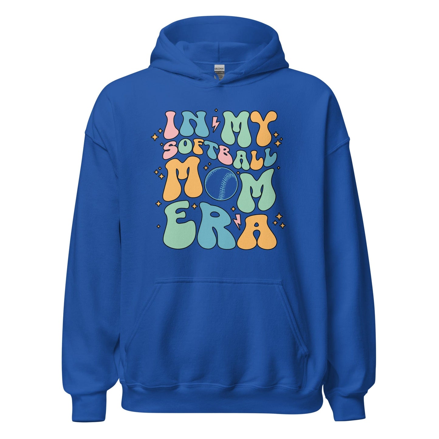 In My Softball Mom Hoodie Royal / S Spirit Gear Collective Hoodie