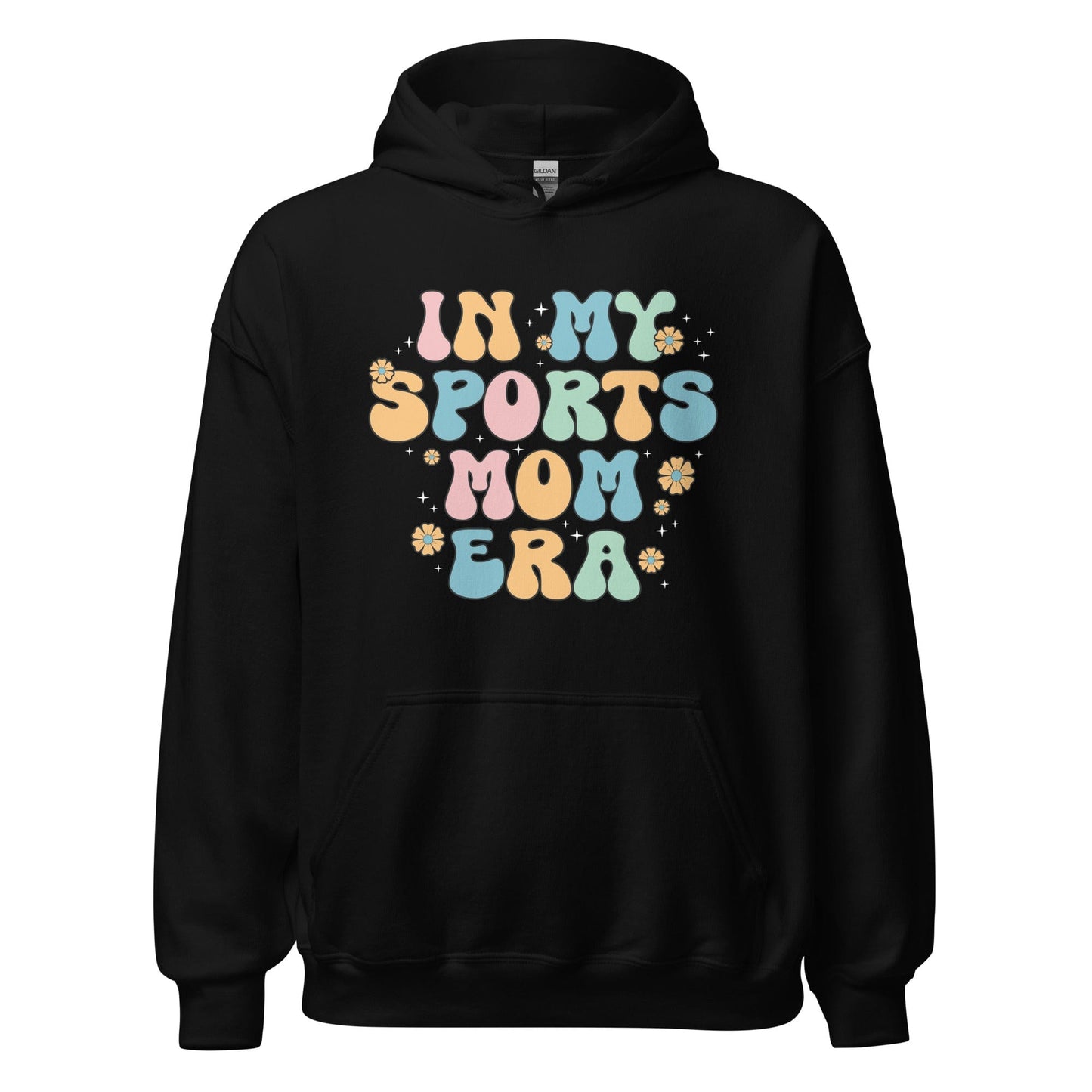 In My Sports Mom Era Hoodie Black / S Spirit Gear Collective Hoodie