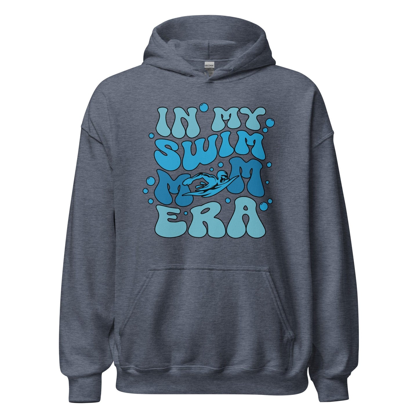 In My Swim Mom Era Hoodie Heather Sport Dark Navy / S Spirit Gear Collective Hoodie