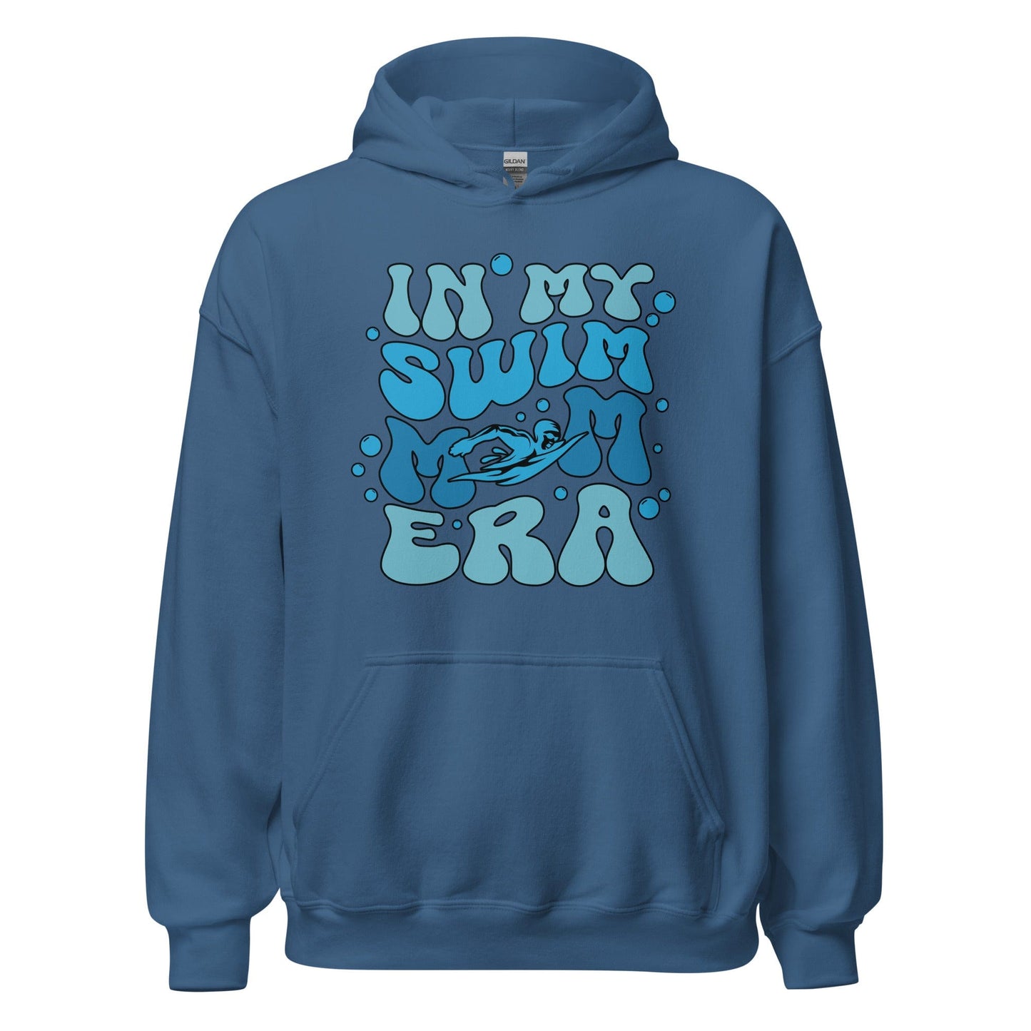 In My Swim Mom Era Hoodie Indigo Blue / S Spirit Gear Collective Hoodie