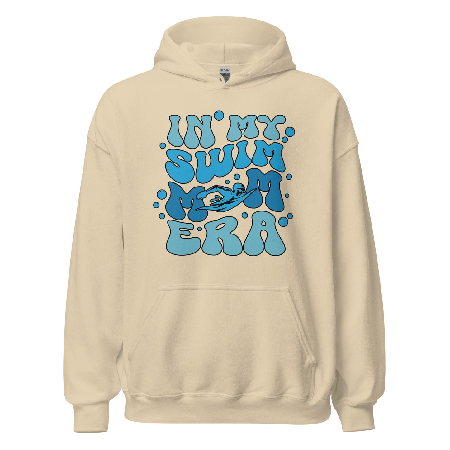 In My Swim Mom Era Hoodie Sand / S Spirit Gear Collective Hoodie