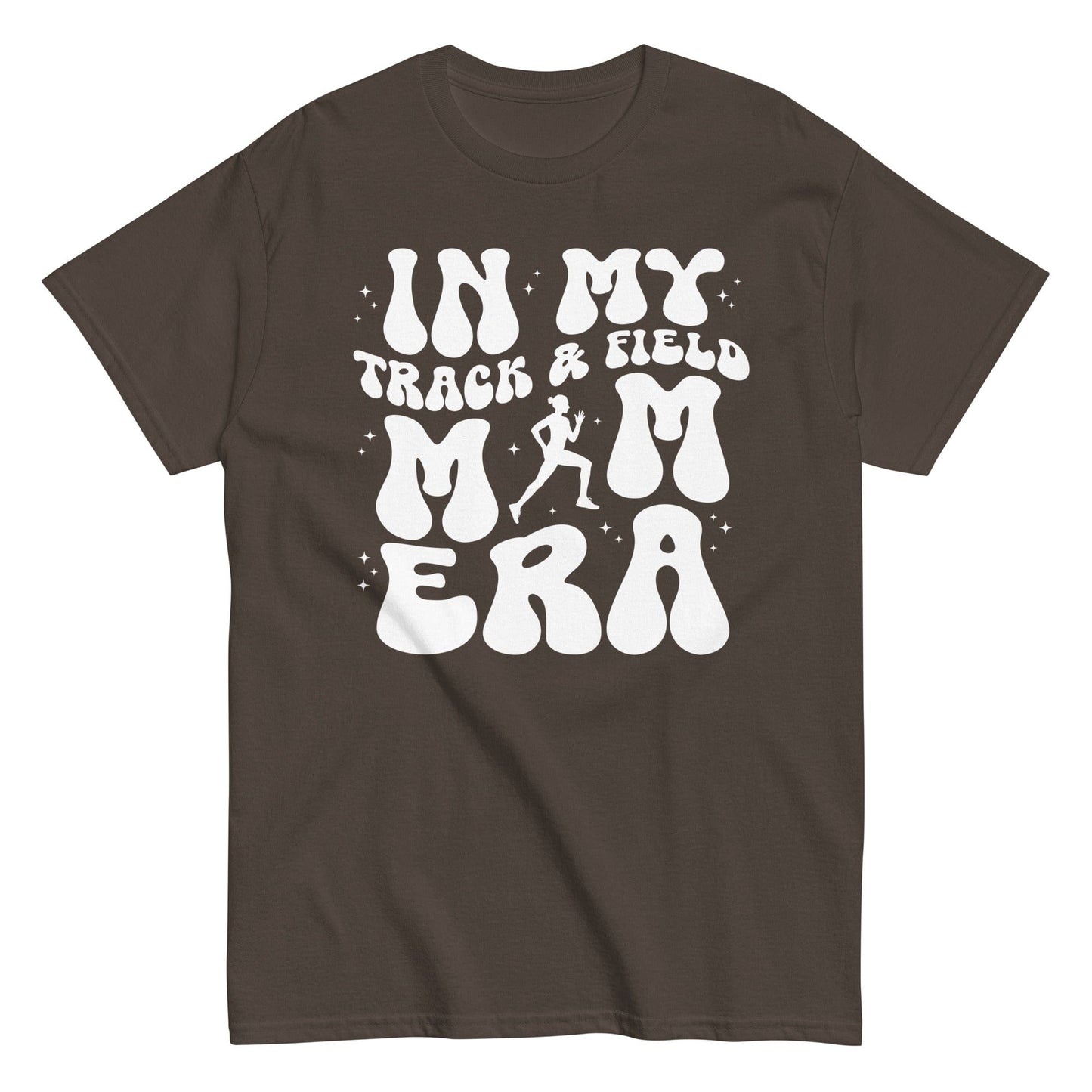 In My Track and Field Mom Era Shirt Dark Chocolate / S Spirit Gear Collective T-Shirt