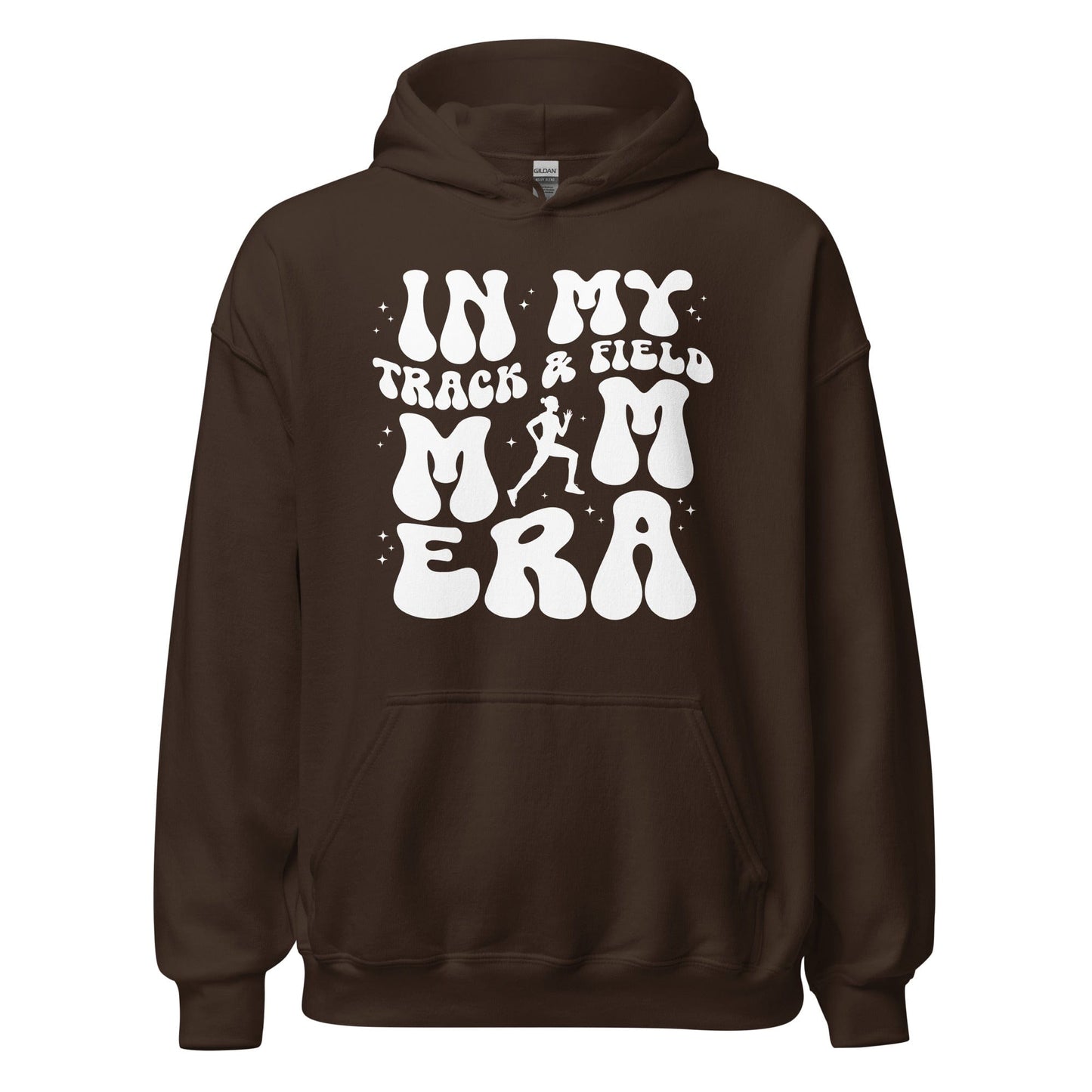 In My Track and Field Mom Hoodie Dark Chocolate / S Spirit Gear Collective Hoodie