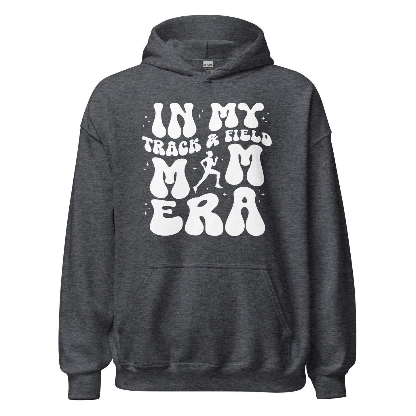 In My Track and Field Mom Hoodie Dark Heather / S Spirit Gear Collective Hoodie